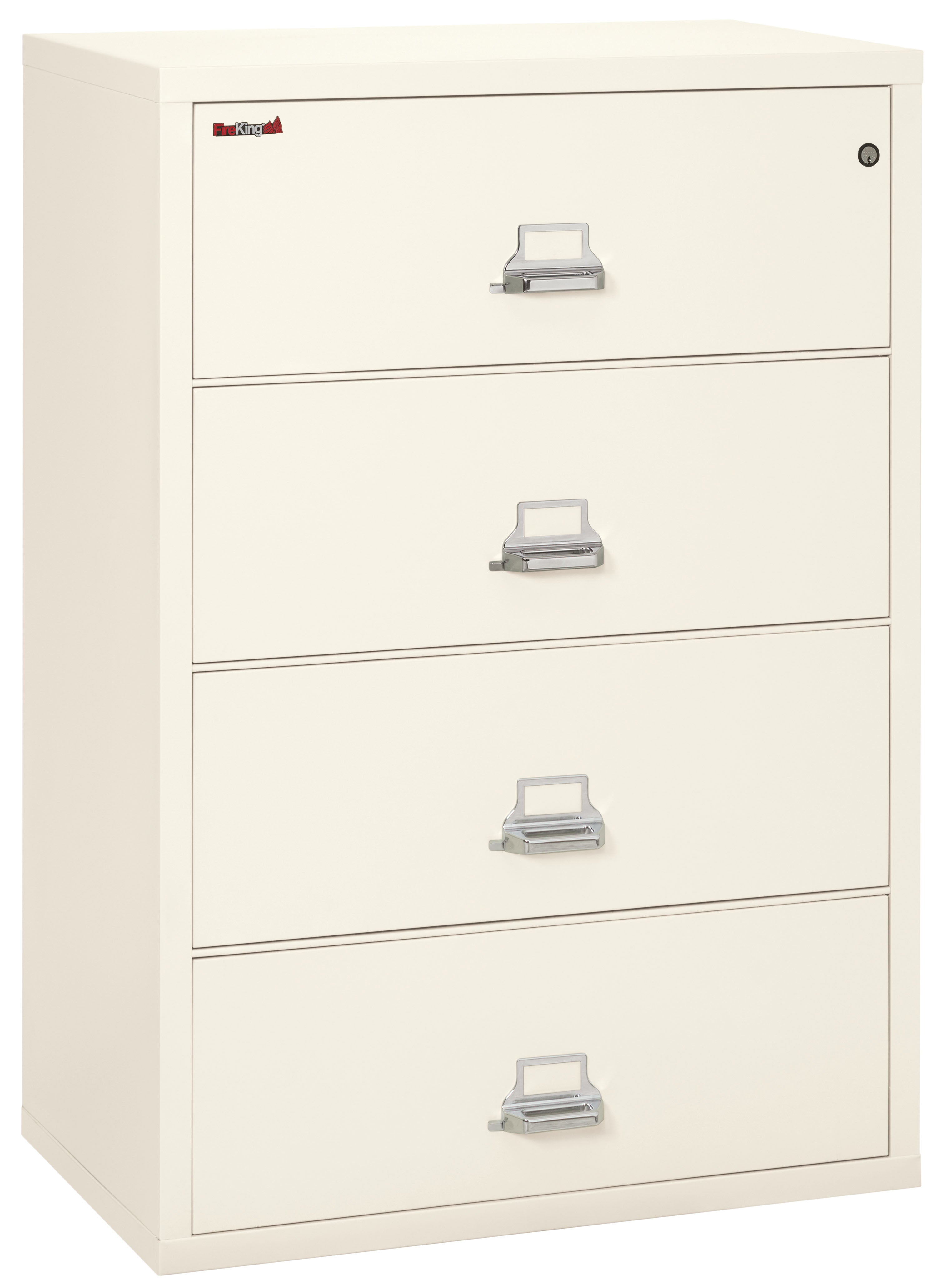 Fire Resistant File Cabinet - 4 Drawer Lateral 38" wide