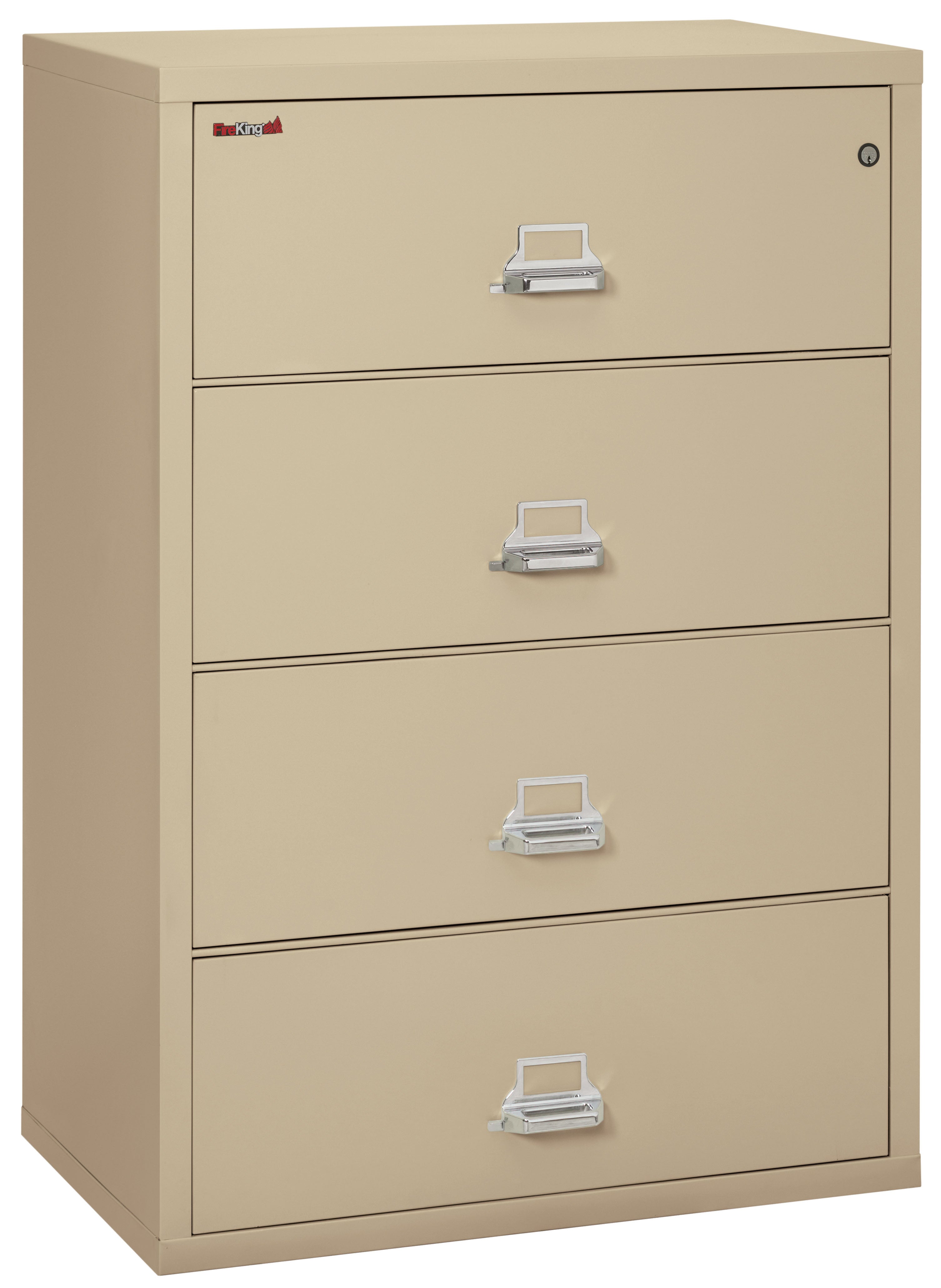 Fire Resistant File Cabinet - 4 Drawer Lateral 38" wide