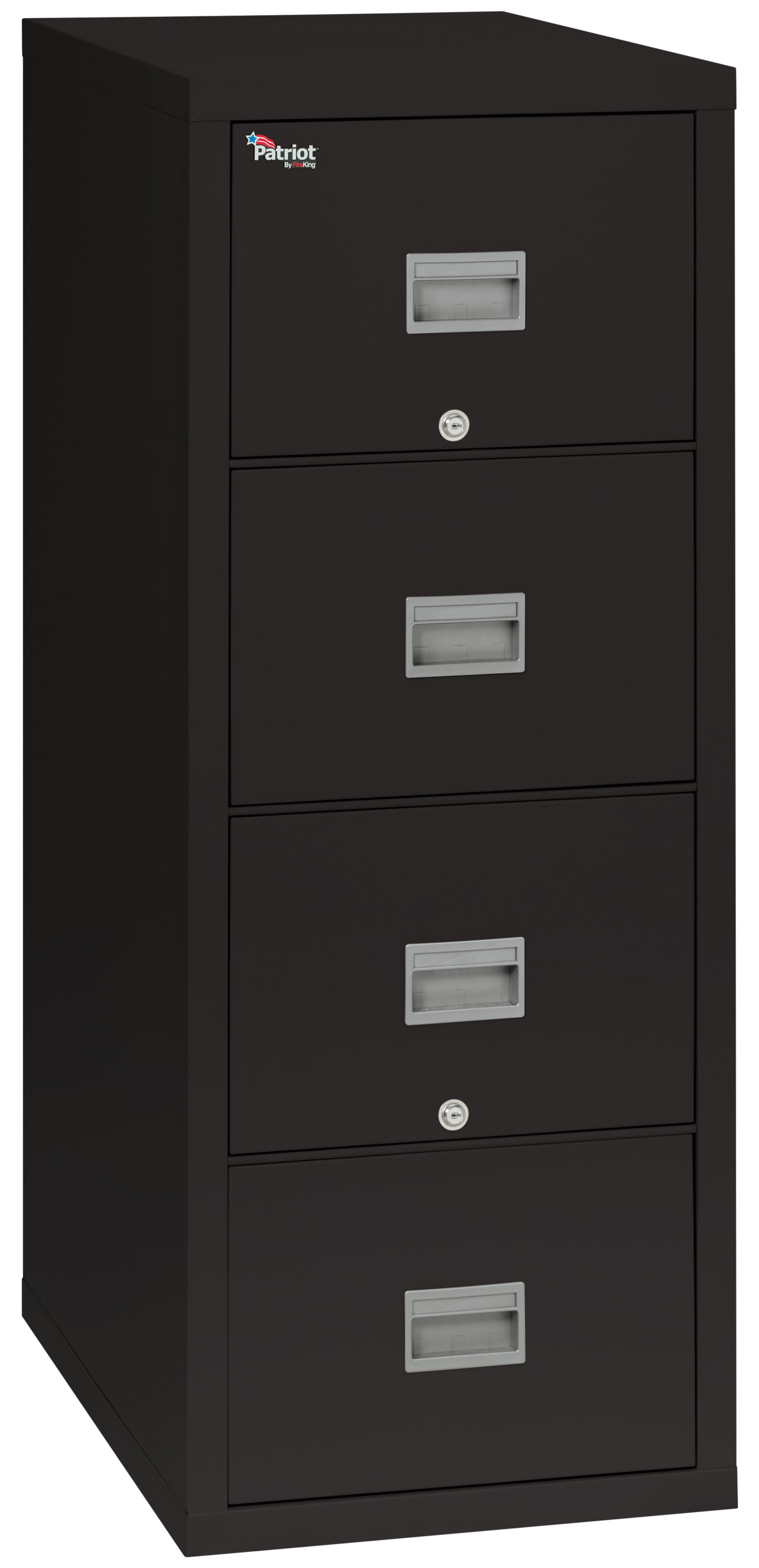1 Hour Fire Resistant 31" depth File Cabinet with 4 Drawers filing Legal hanging folders | Position 2