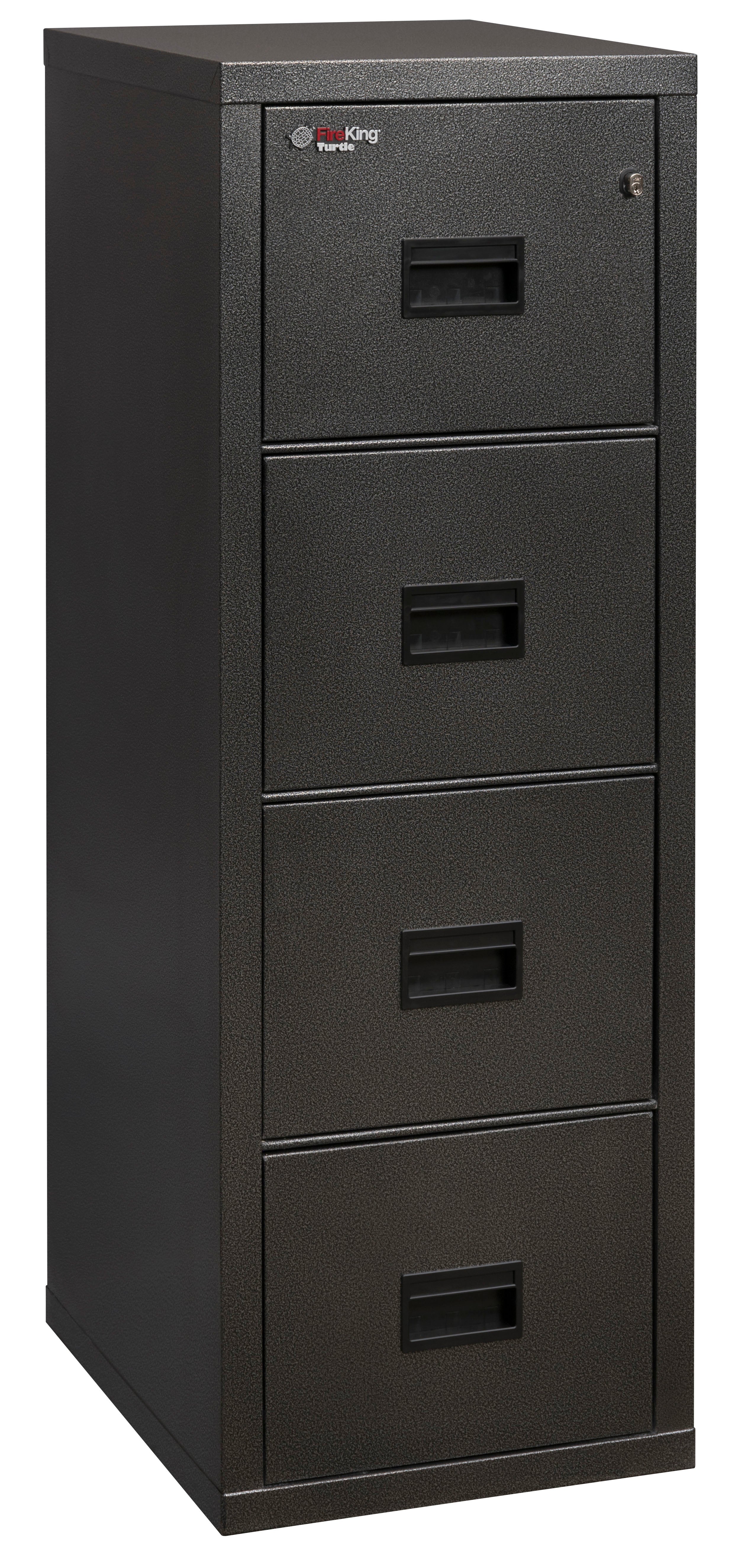 Fire Rated 2 drawer 22" depth letter/legal file cabinet