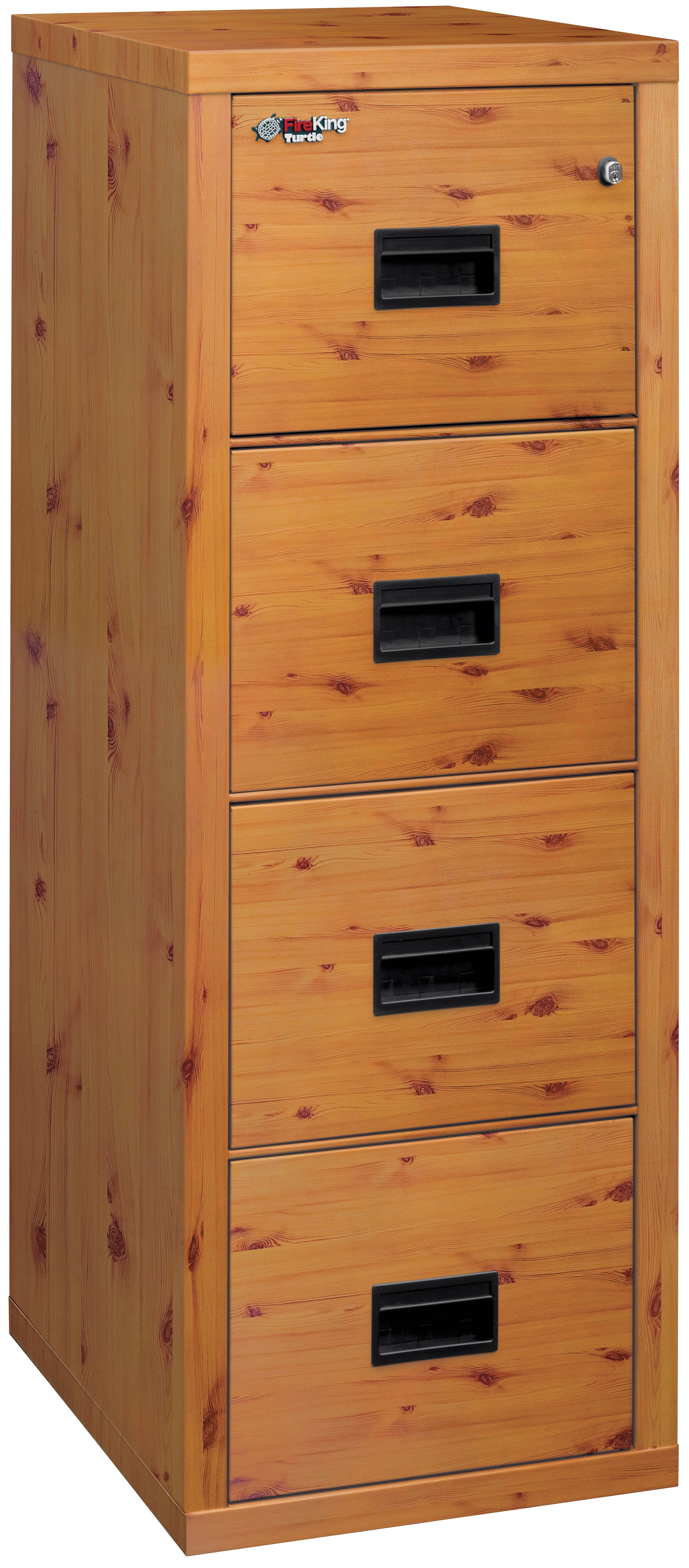 Fire Rated 2 drawer 22" depth letter/legal file cabinet