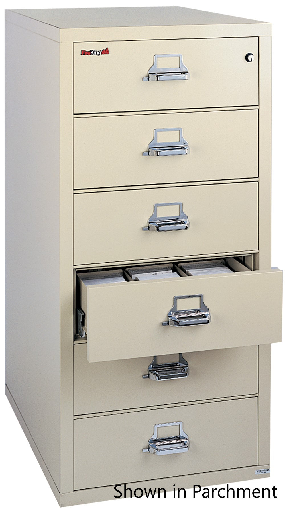 6 drawer card check and note file | Position 3