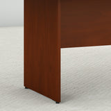 Bush Business Furniture 72W x 36D Boat Shaped Conference Table with Wood Base | Position 3