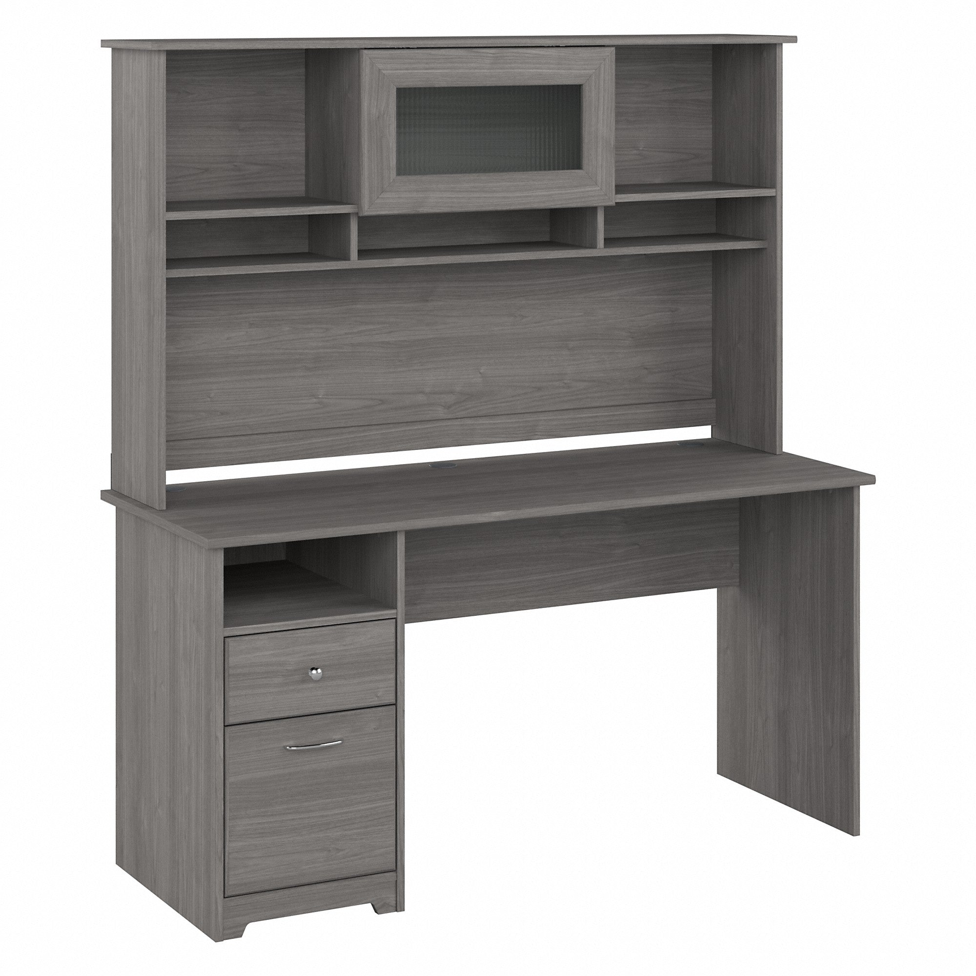 Bush Furniture Cabot 60W Computer Desk with Hutch