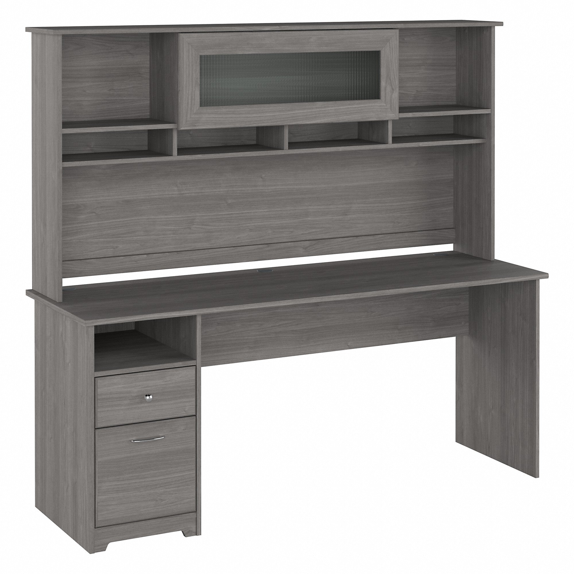 Bush Furniture Cabot 72W Computer Desk with Hutch