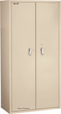 Fire Resistant - Double door storage cabinet - 72"H