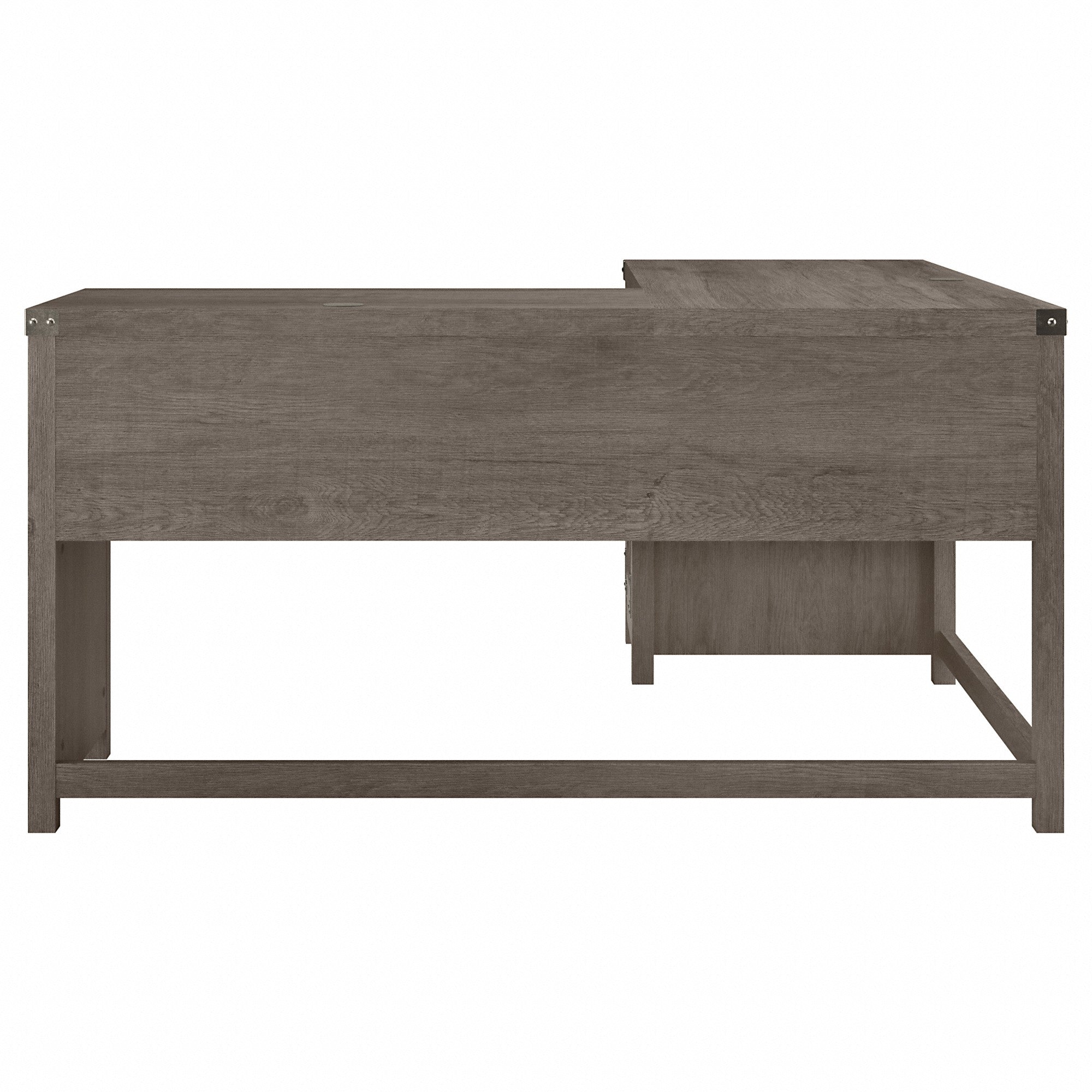 kathy ireland® Home by Bush Furniture Cottage Grove 60W L Shaped Desk with Drawer and Storage Cabinet