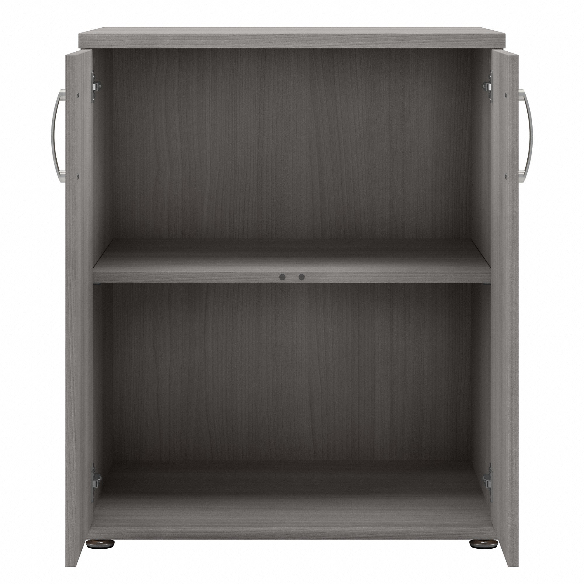 Bush Business Furniture Universal Closet Organizer with Doors and Shelves