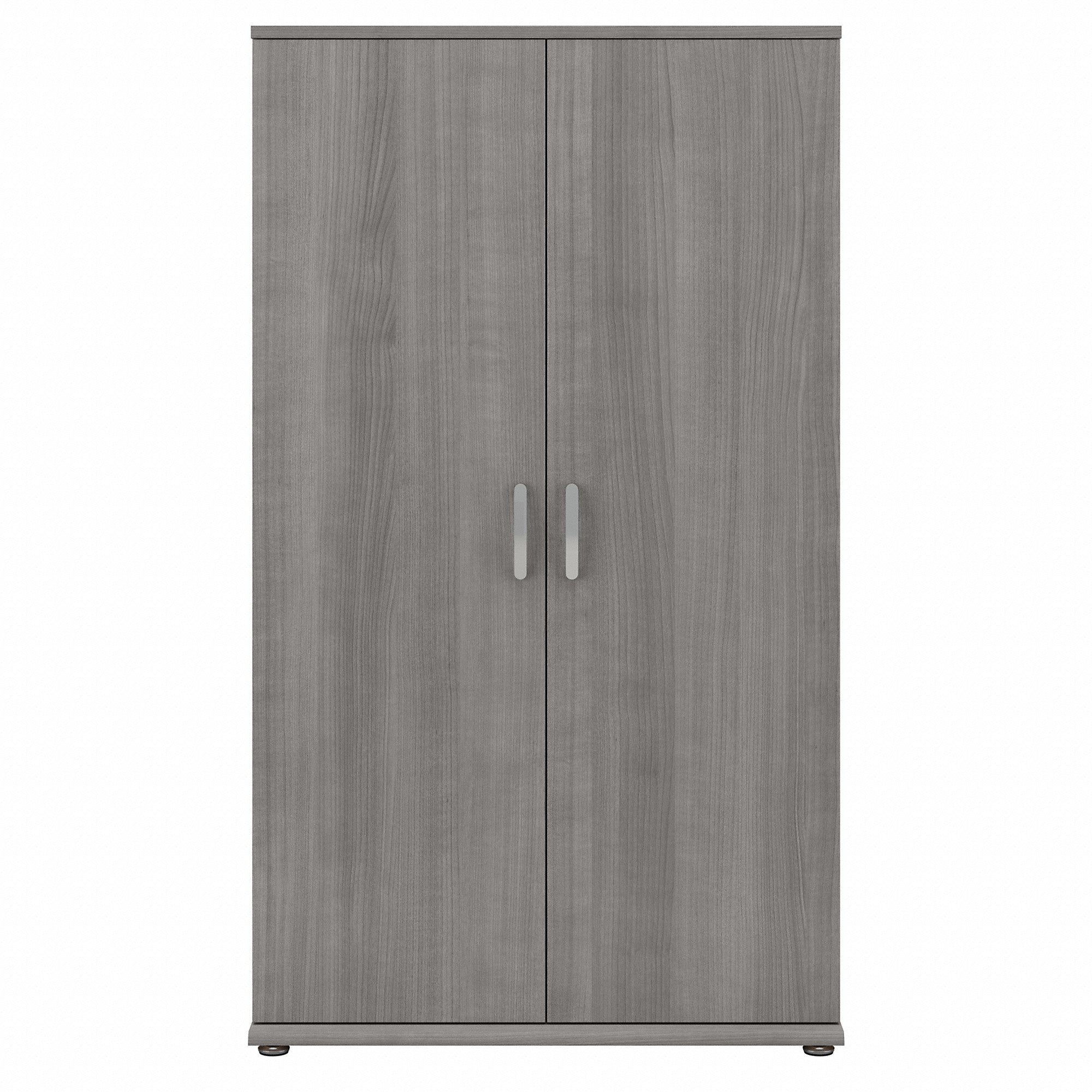 Bush Business Furniture Universal Tall Clothing Storage Cabinet with Doors and Shelves