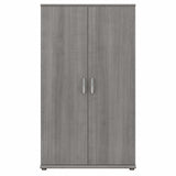 Bush Business Furniture Universal Tall Clothing Storage Cabinet with Doors and Shelves