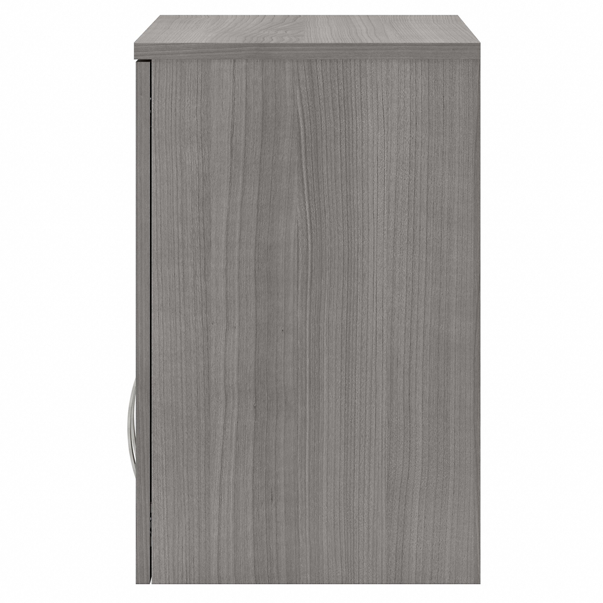 Bush Business Furniture Universal Closet Wall Cabinet with Doors and Shelves