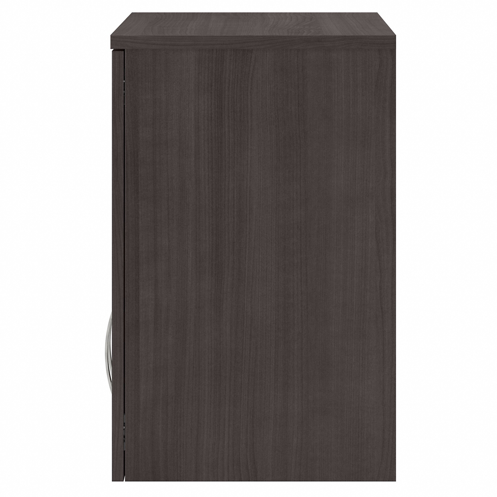 Bush Business Furniture Universal Closet Wall Cabinet with Doors and Shelves