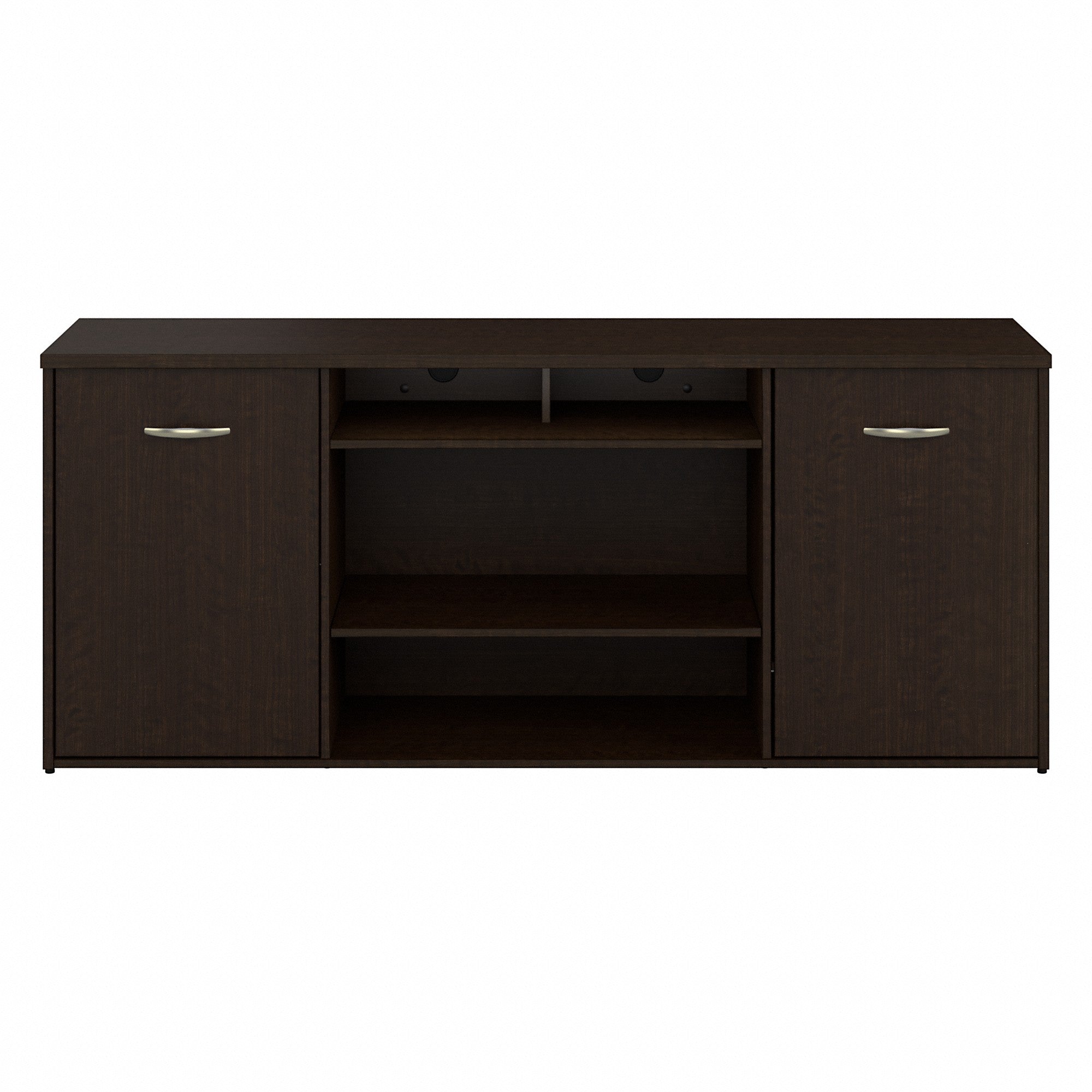 Bush Business Furniture 72W Office Storage Cabinet with Doors and Shelves