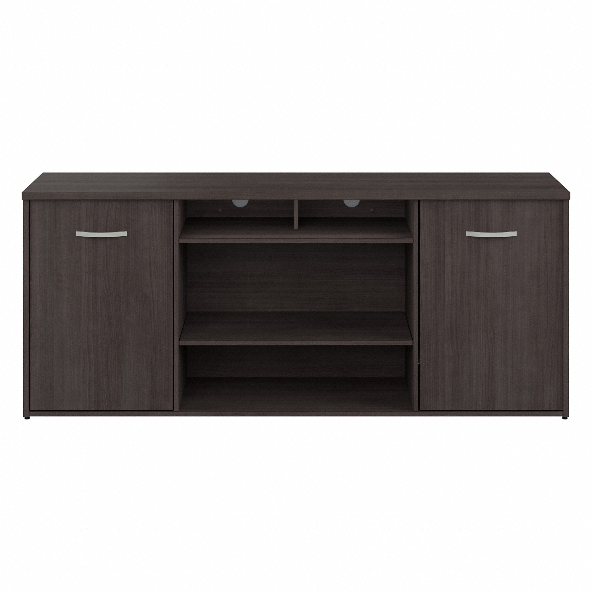 Bush Business Furniture 72W Office Storage Cabinet with Doors and Shelves