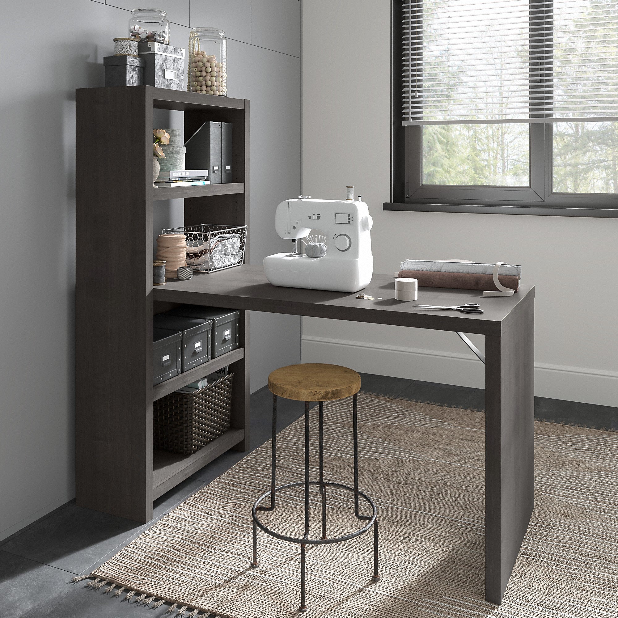 Office by kathy ireland® Echo 56W Craft Table