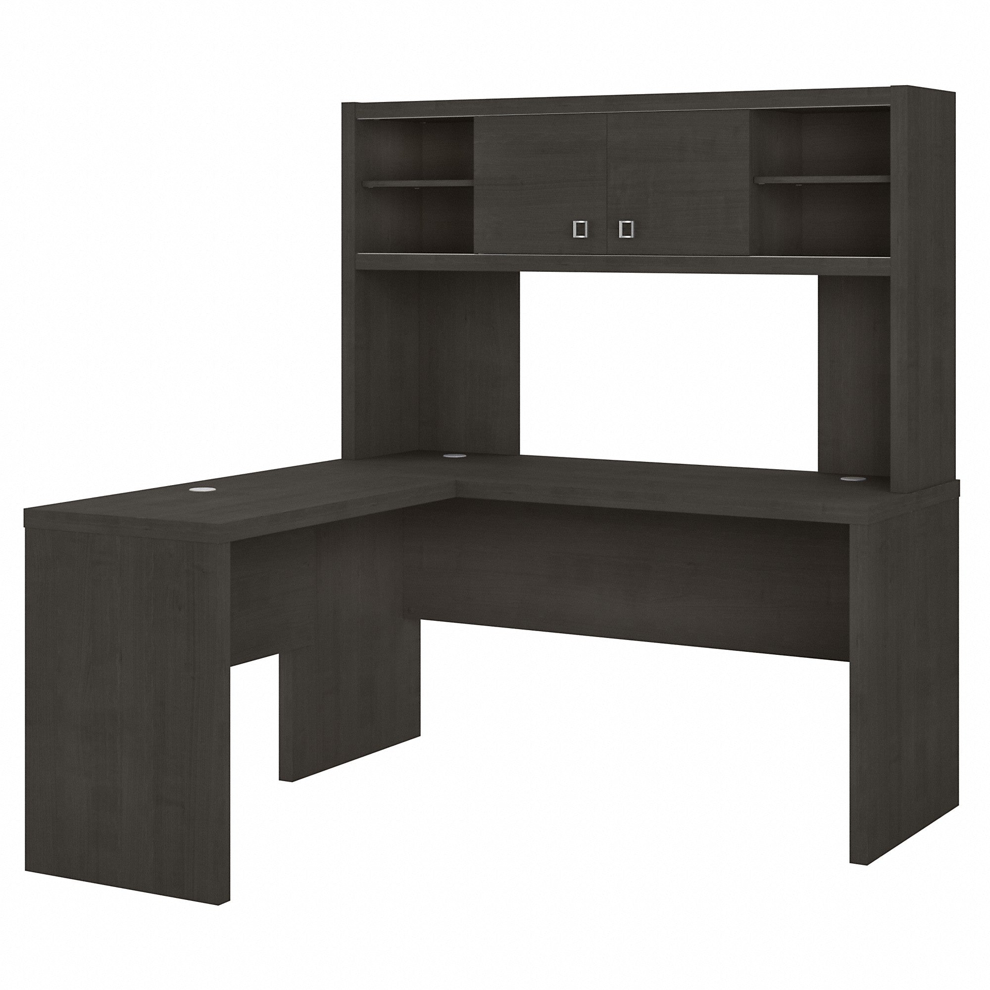 Office by kathy ireland® Echo L Shaped Desk with Hutch