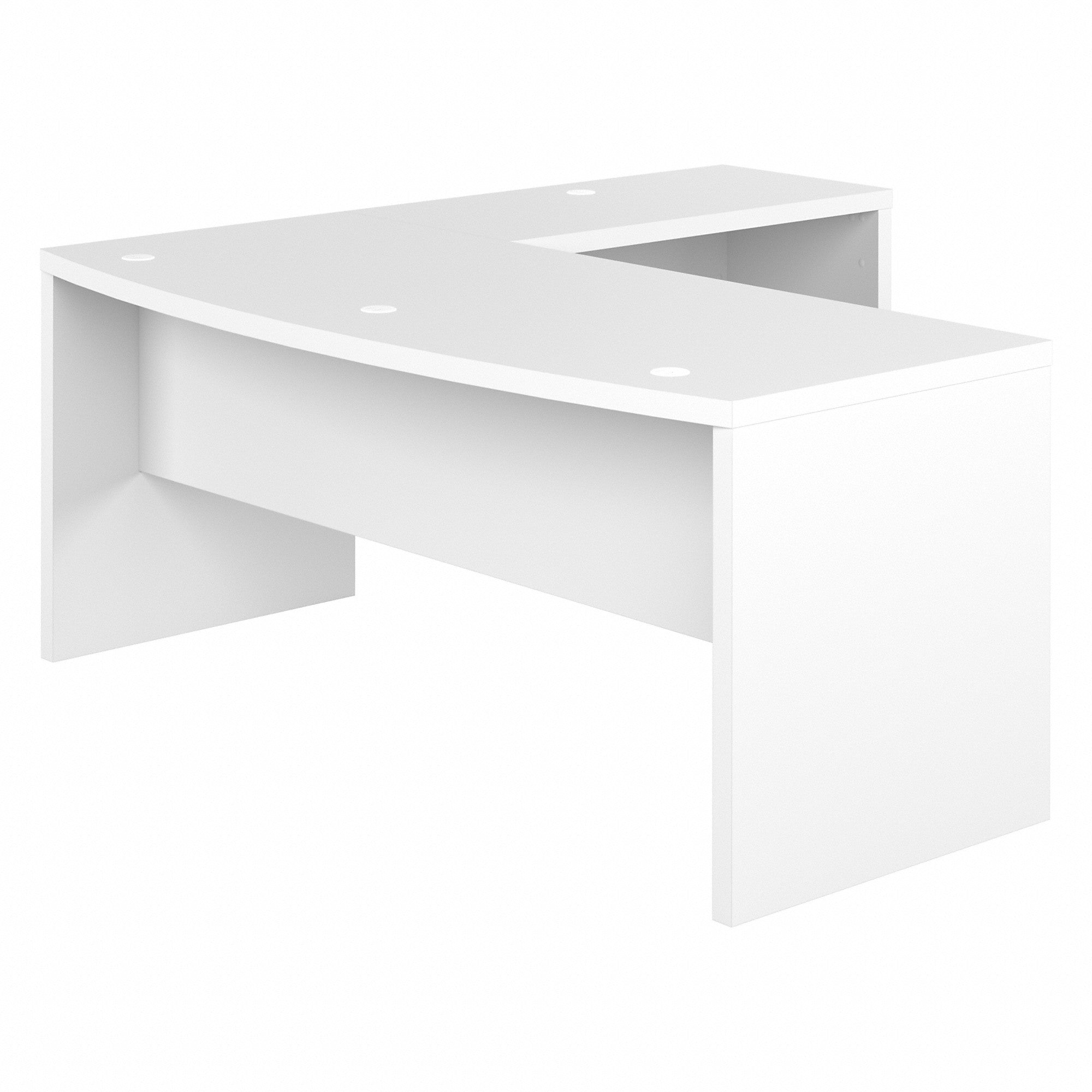 Office by kathy ireland® Echo 72W Bow Front L Shaped Desk