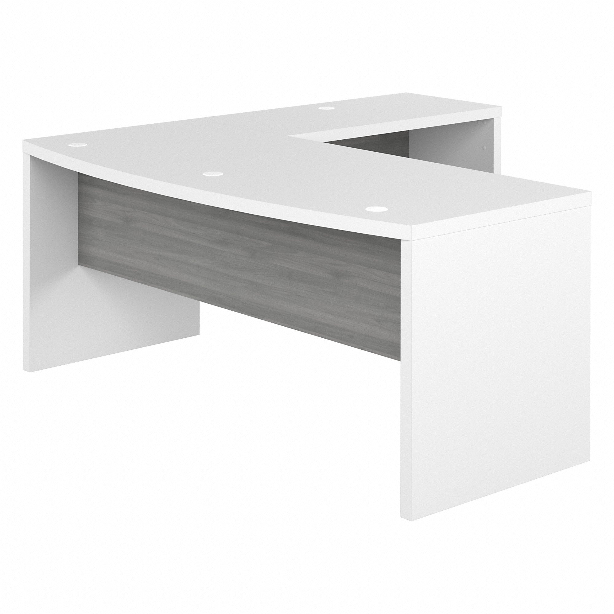 Office by kathy ireland® Echo 72W Bow Front L Shaped Desk