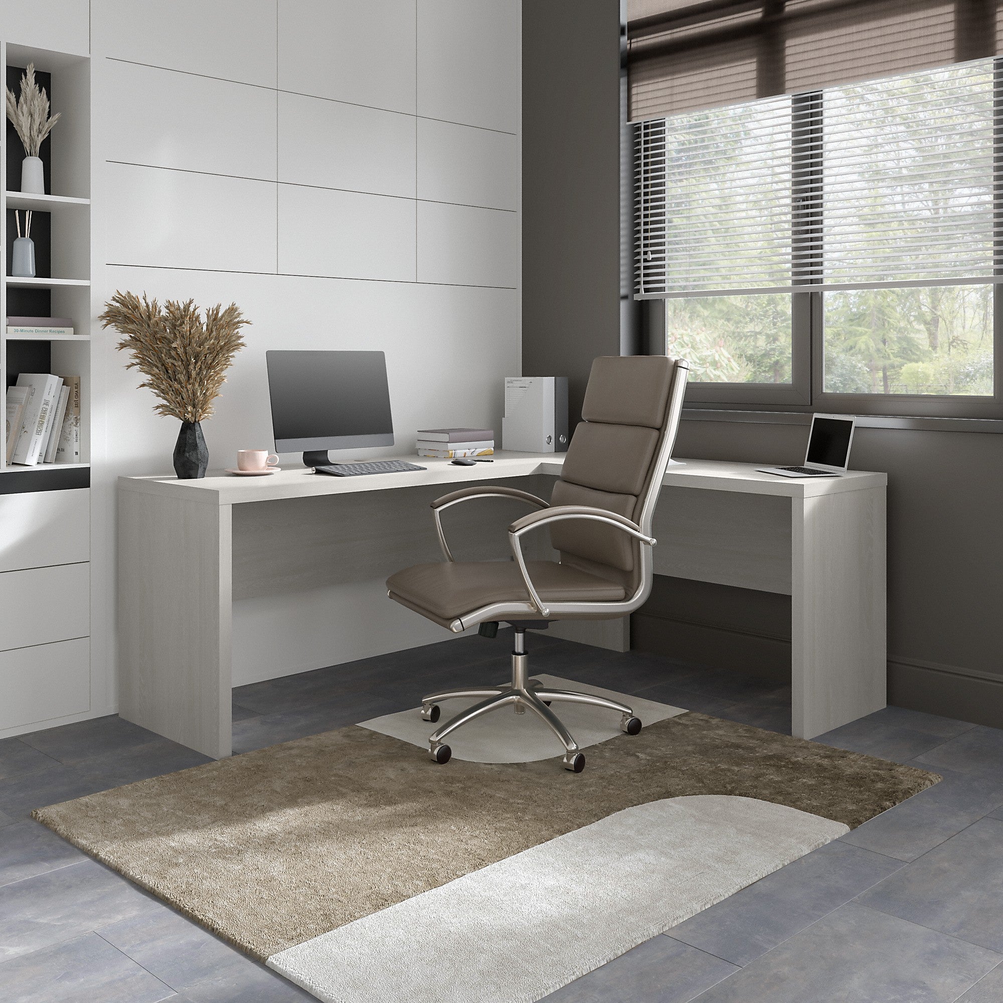 Office by kathy ireland® Echo 72W L Shaped Computer Desk