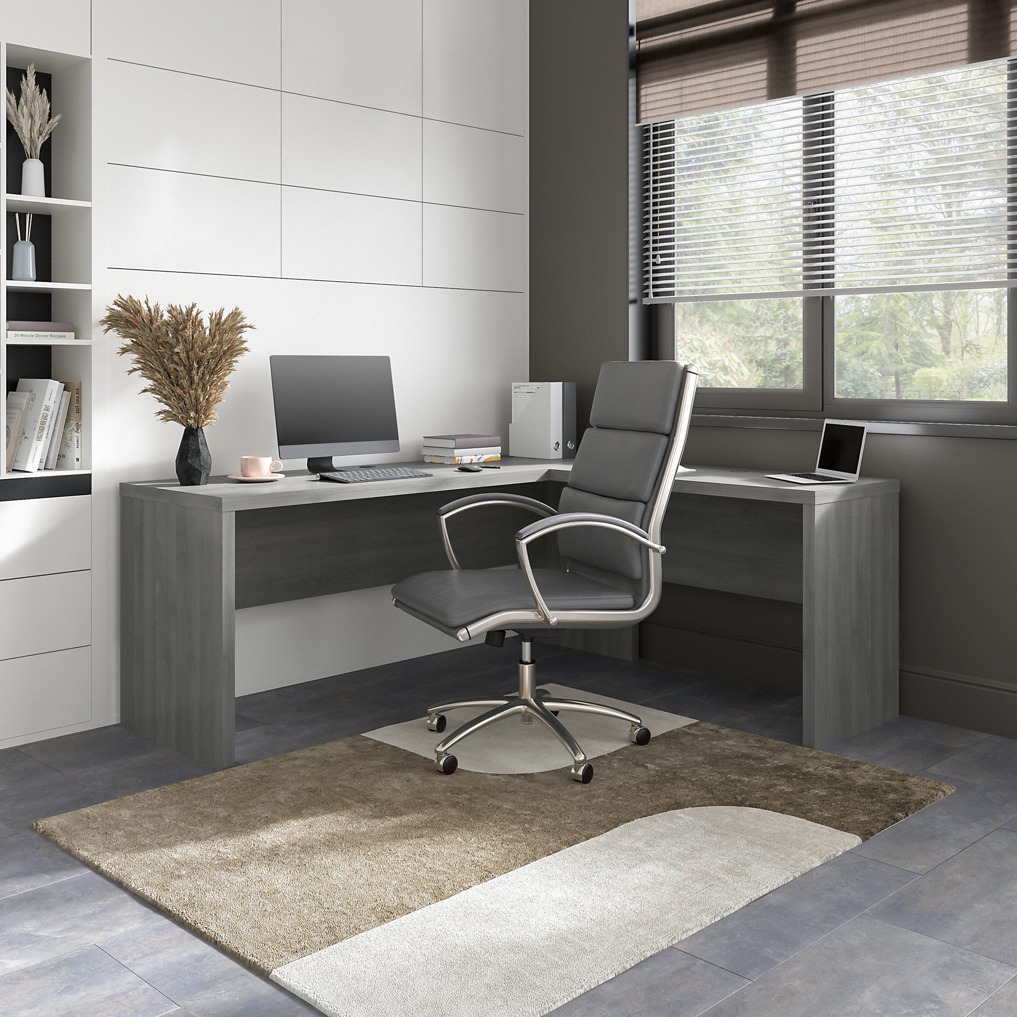 Office by kathy ireland® Echo 72W L Shaped Computer Desk