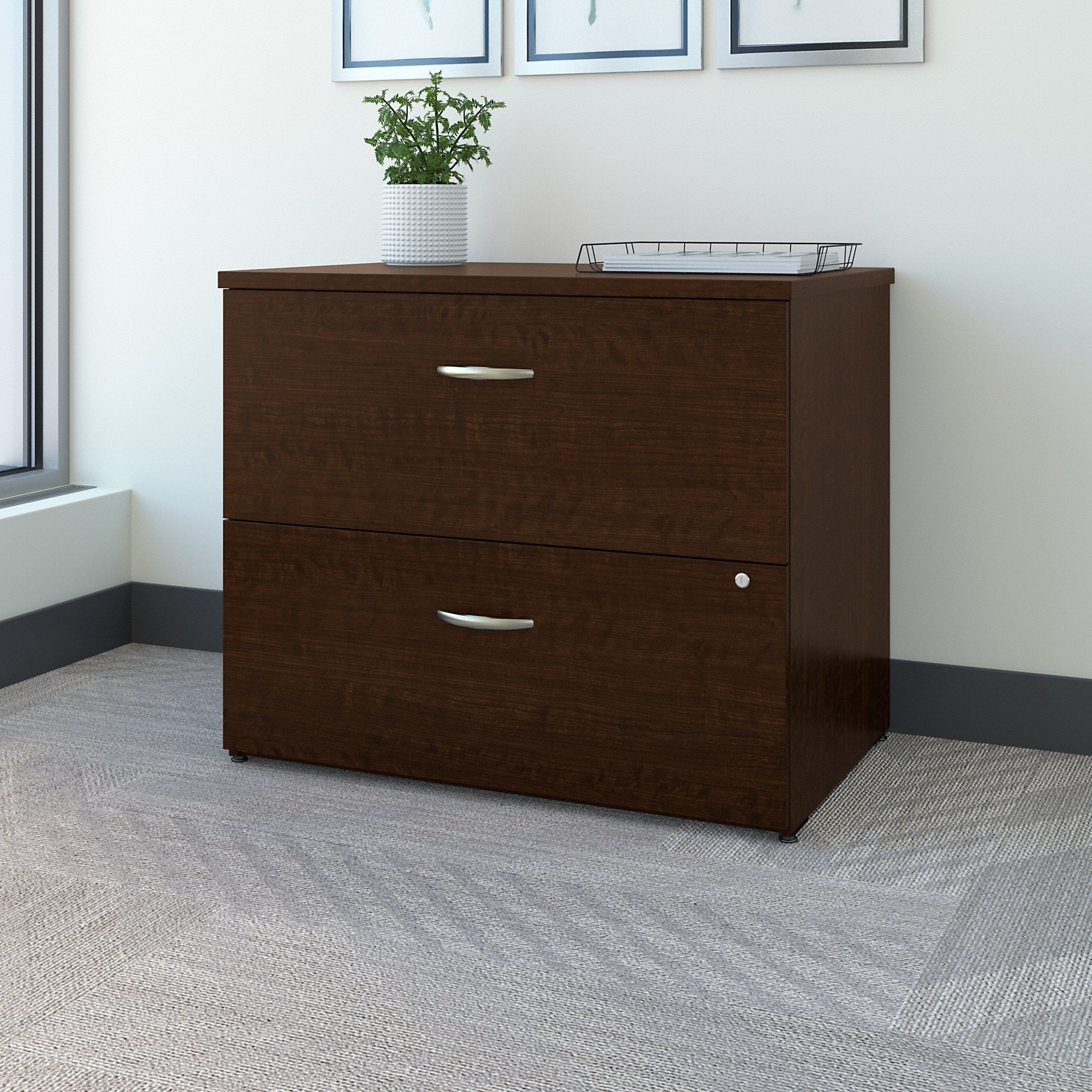 Bush Business Furniture Easy Office Lateral File Cabinet