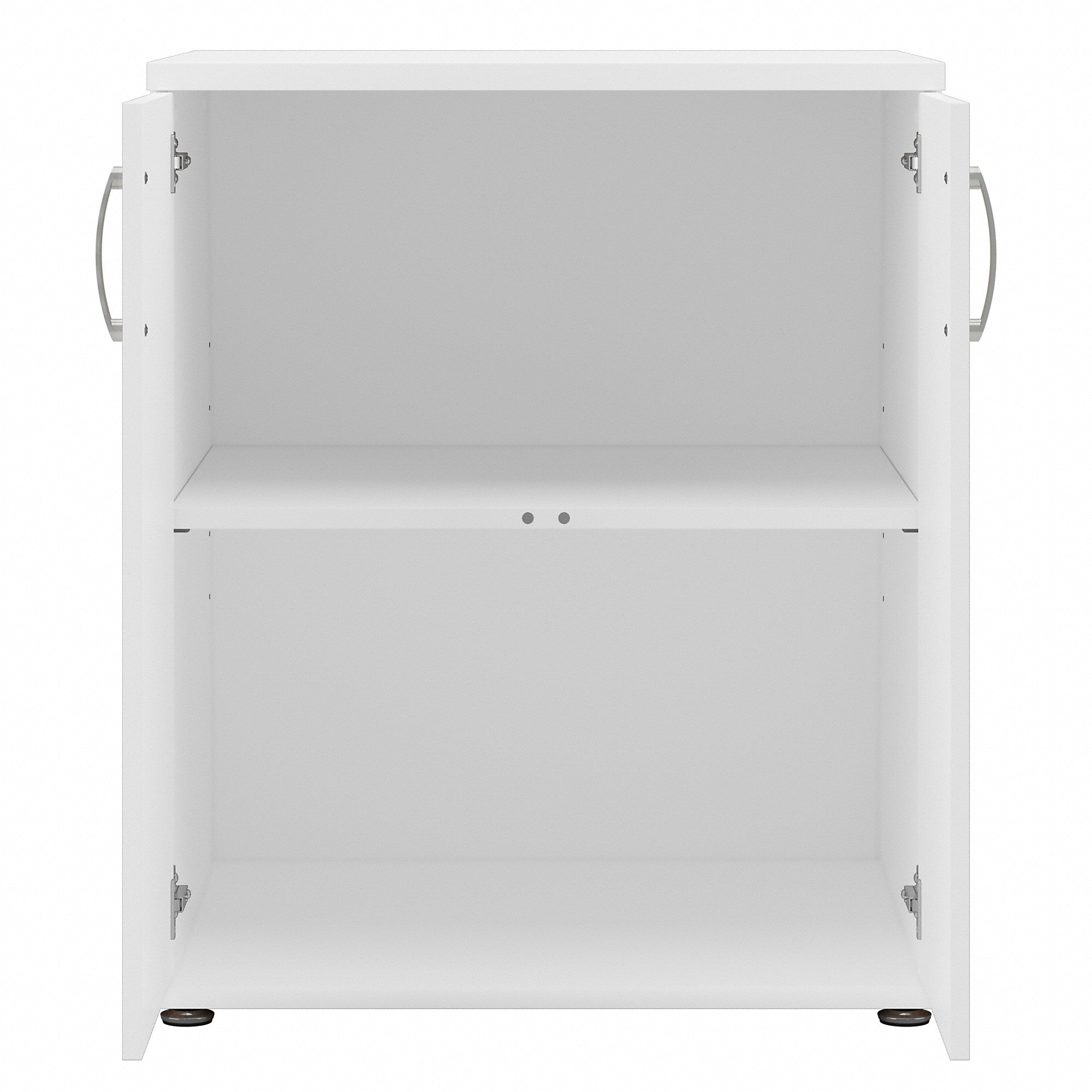 Bush Business Furniture Universal Garage Storage Cabinet with Doors and Shelves