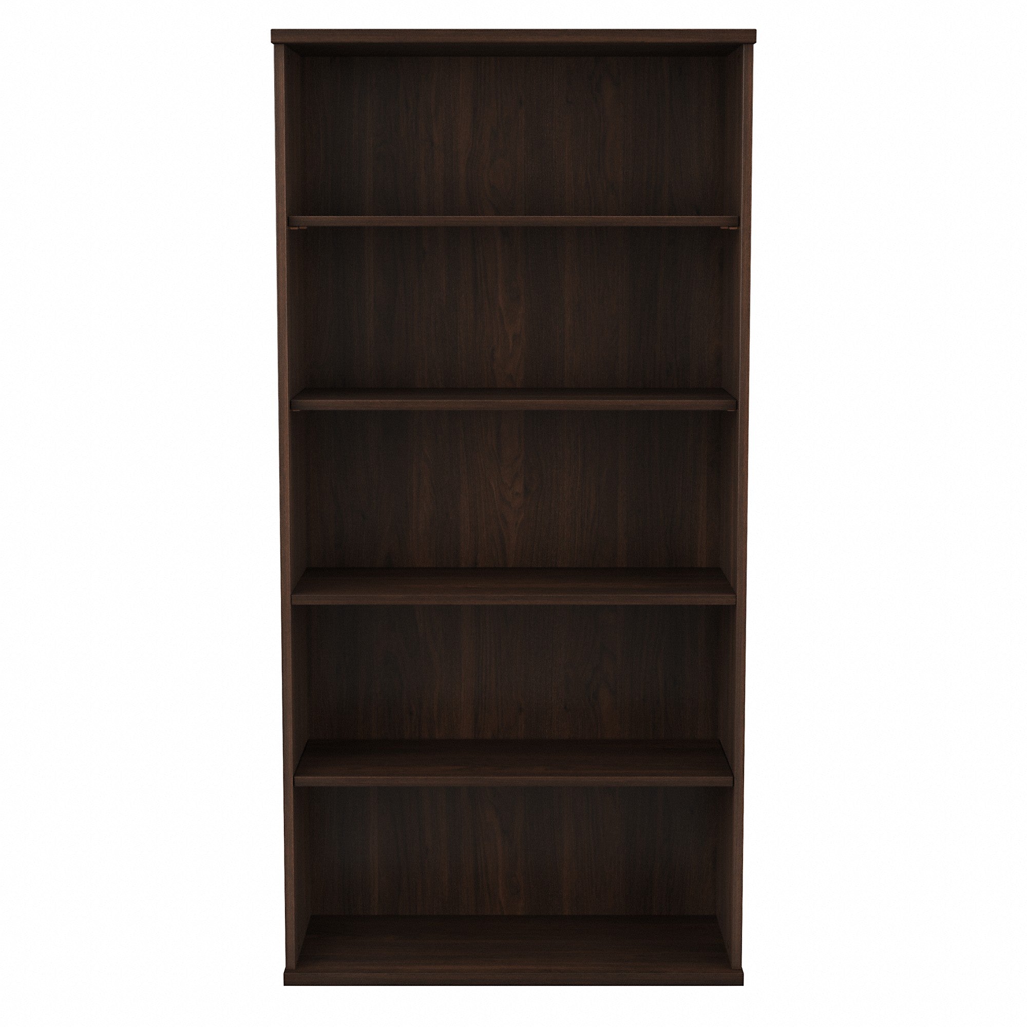 Bush Business Furniture Hybrid Tall 5 Shelf Bookcase