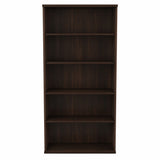 Bush Business Furniture Hybrid Tall 5 Shelf Bookcase