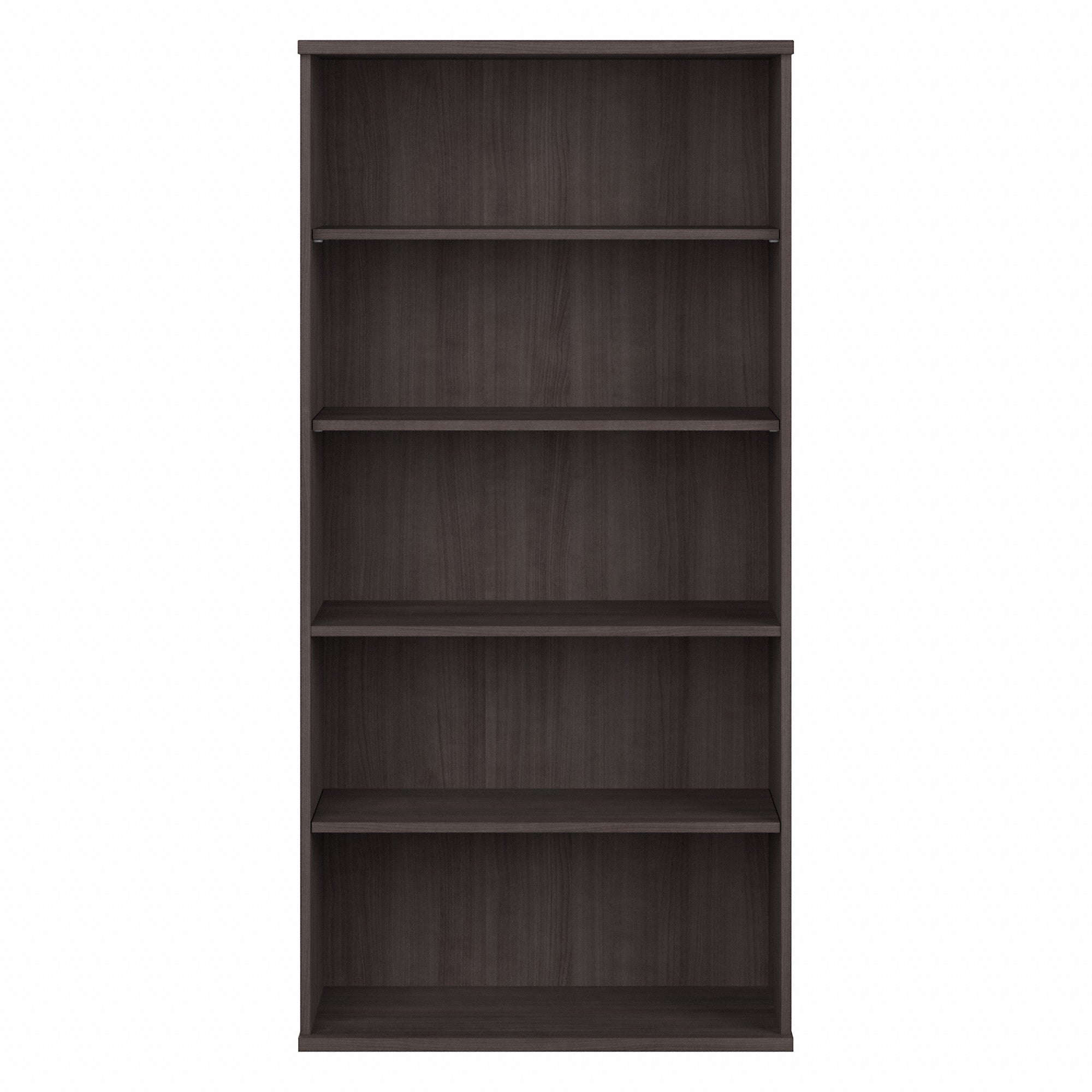 Bush Business Furniture Hybrid Tall 5 Shelf Bookcase