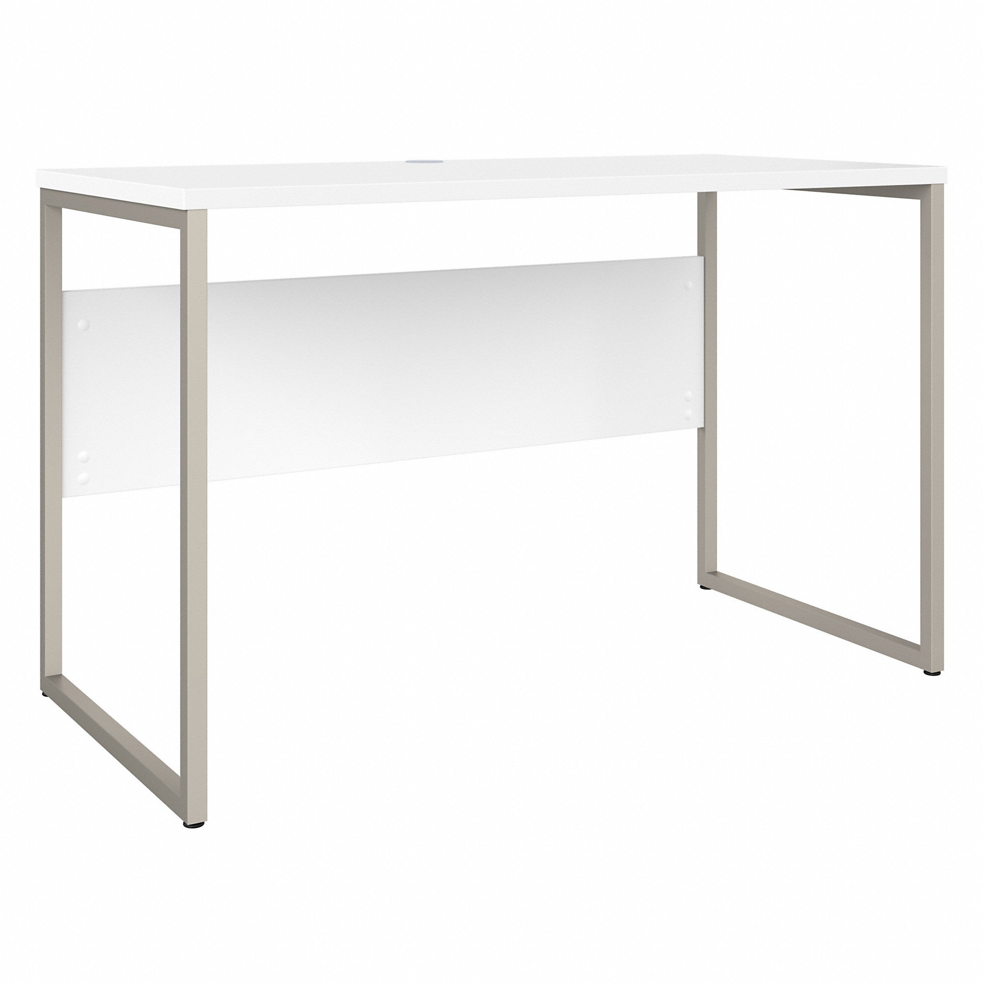 Bush Business Furniture Hybrid 48W x 24D Computer Table Desk with Metal Legs