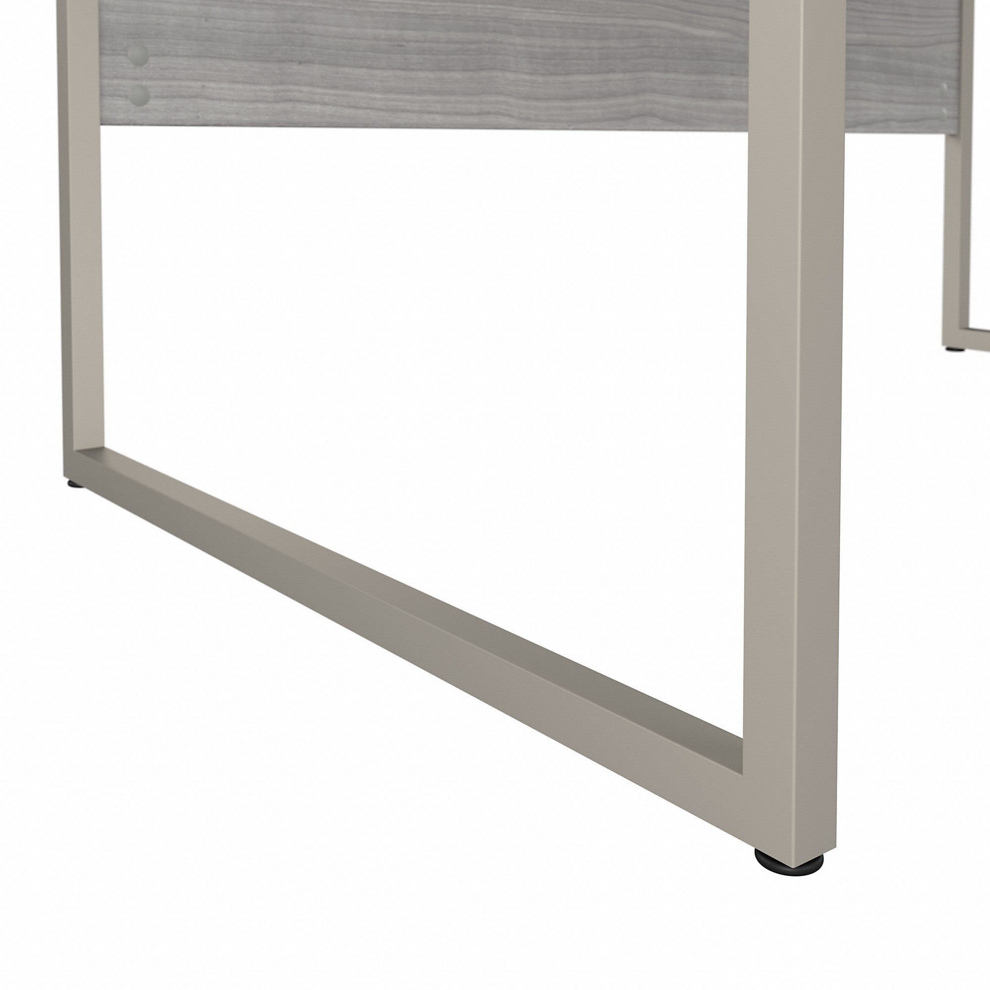 Bush Business Furniture Hybrid 48W x 30D Computer Table Desk with Metal Legs