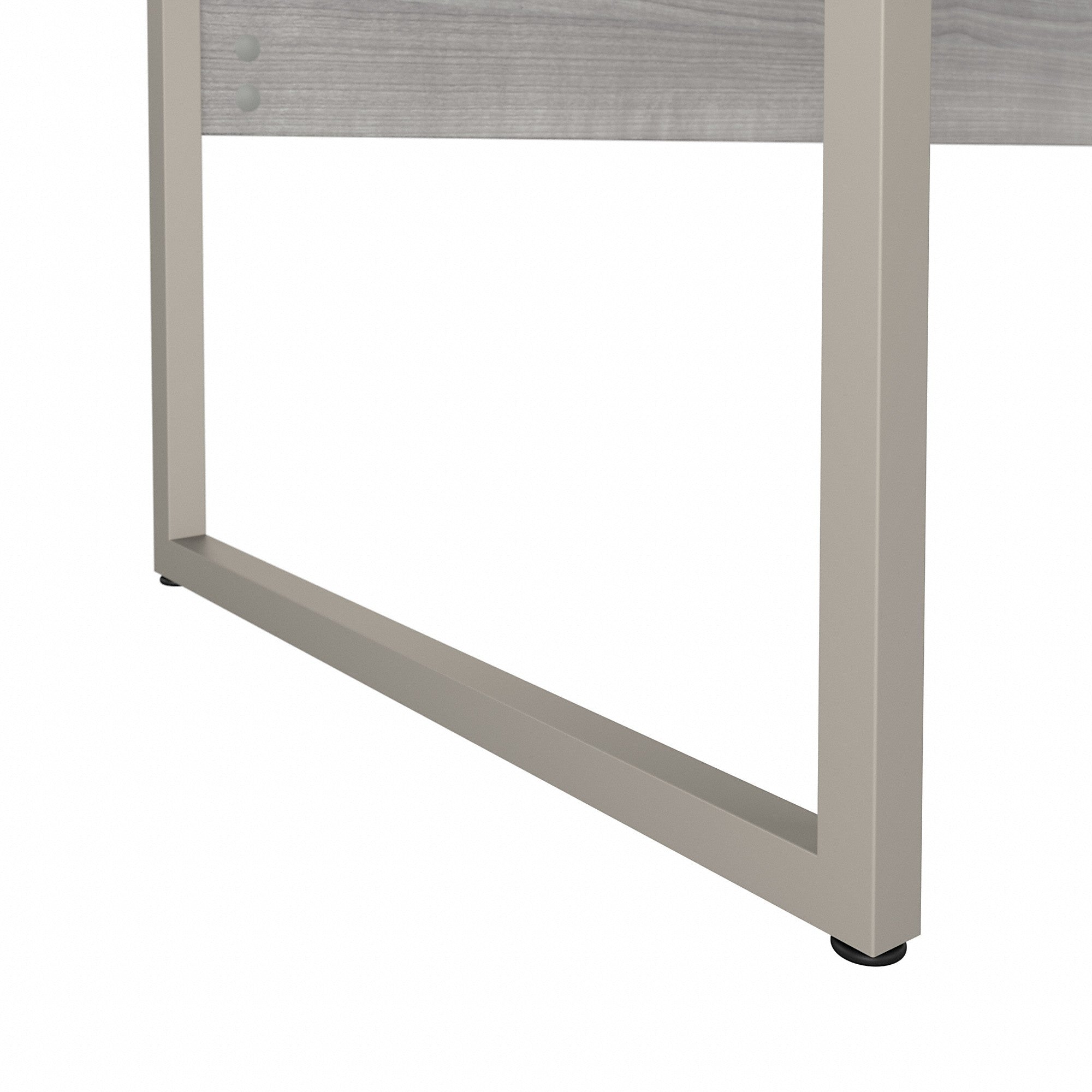 Bush Business Furniture Hybrid 60W x 24D Computer Table Desk with Metal Legs