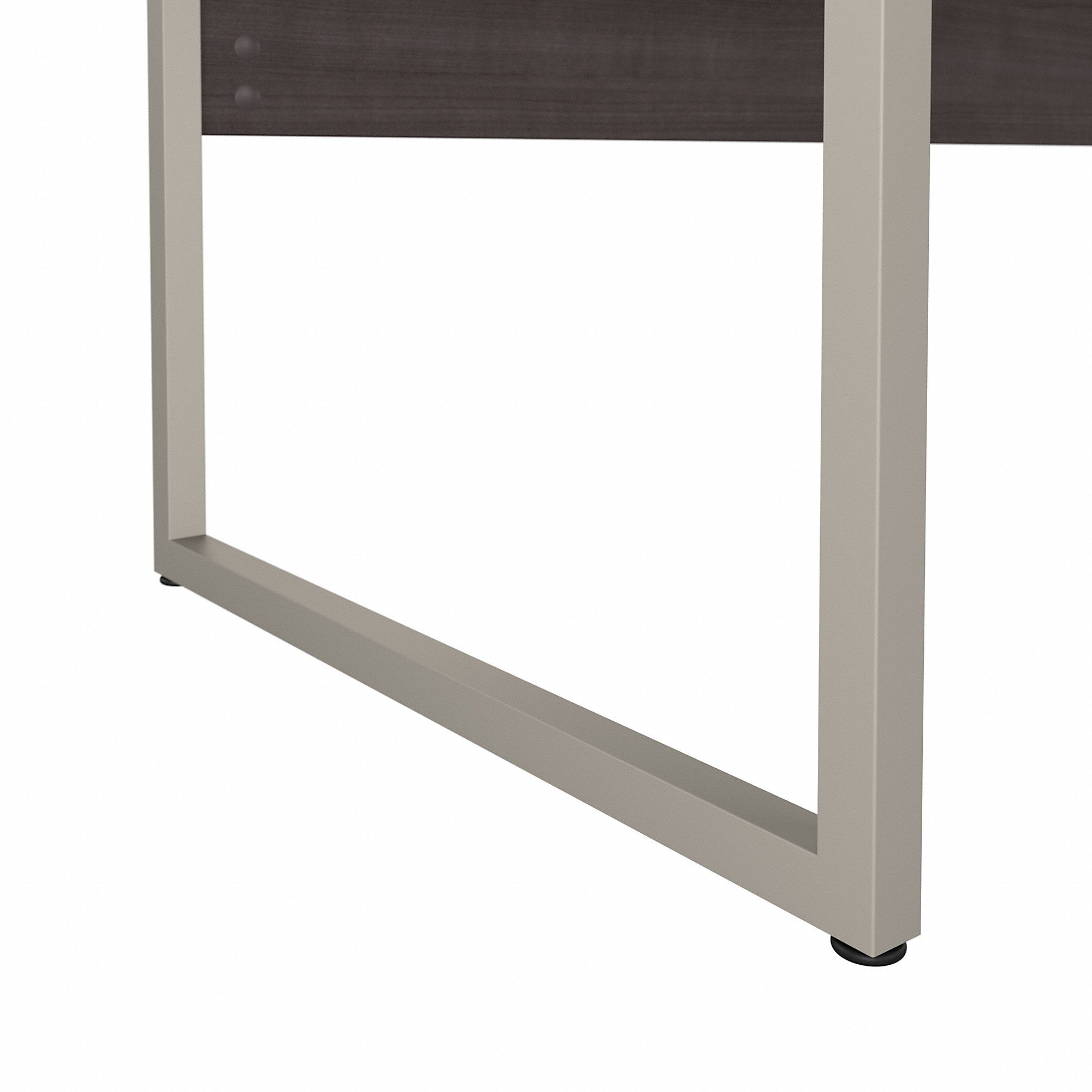 Bush Business Furniture Hybrid 60W x 24D Computer Table Desk with Metal Legs