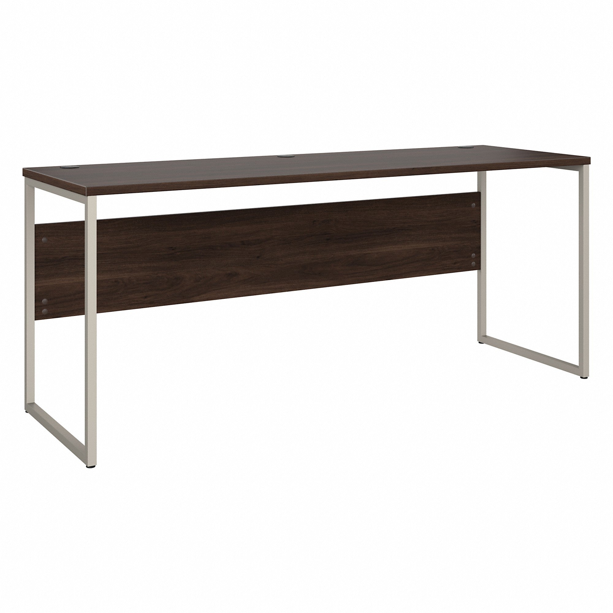 Bush Business Furniture Hybrid 72W x 24D Computer Table Desk with Metal Legs