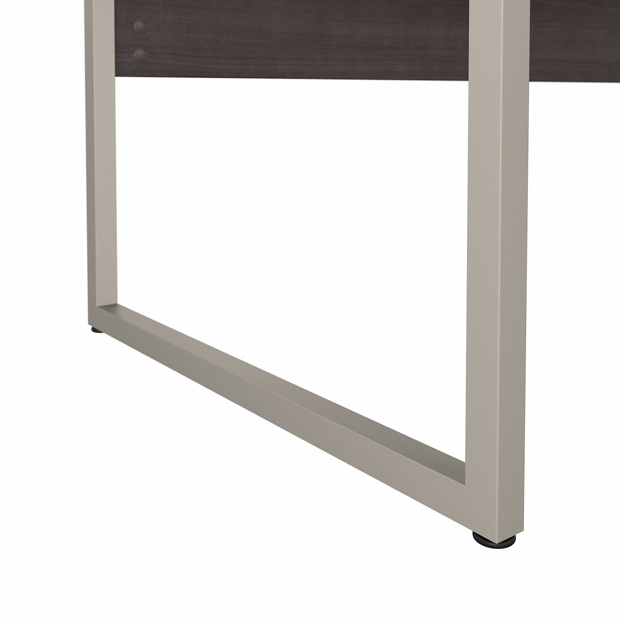 Bush Business Furniture Hybrid 72W x 24D Computer Table Desk with Metal Legs