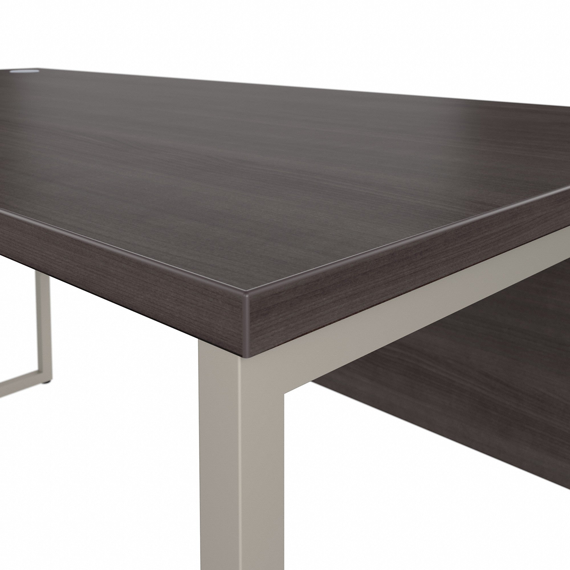 Bush Business Furniture Hybrid 60W x 30D Computer Table Desk with Metal Legs