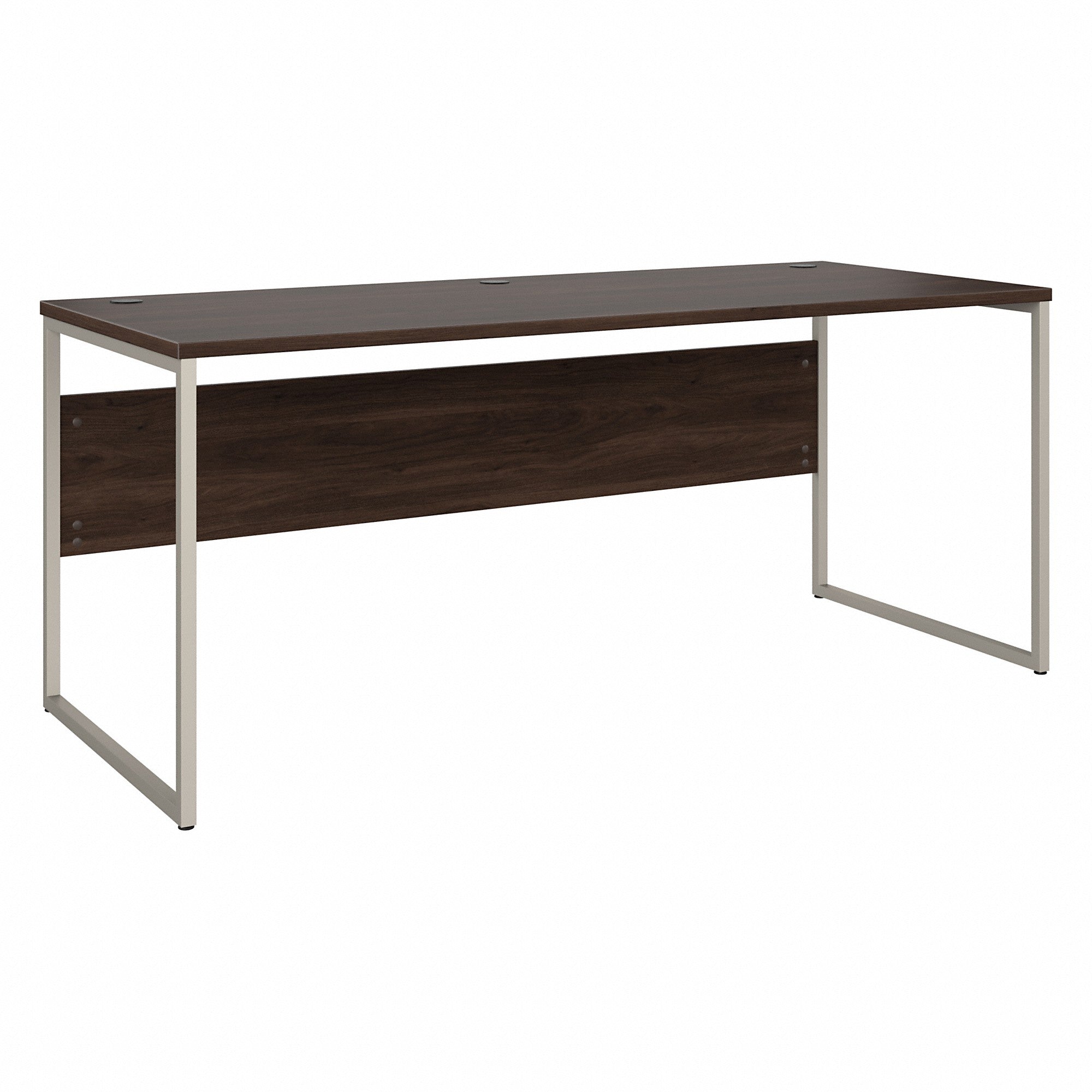 Bush Business Furniture Hybrid 72W x 30D Computer Table Desk with Metal Legs