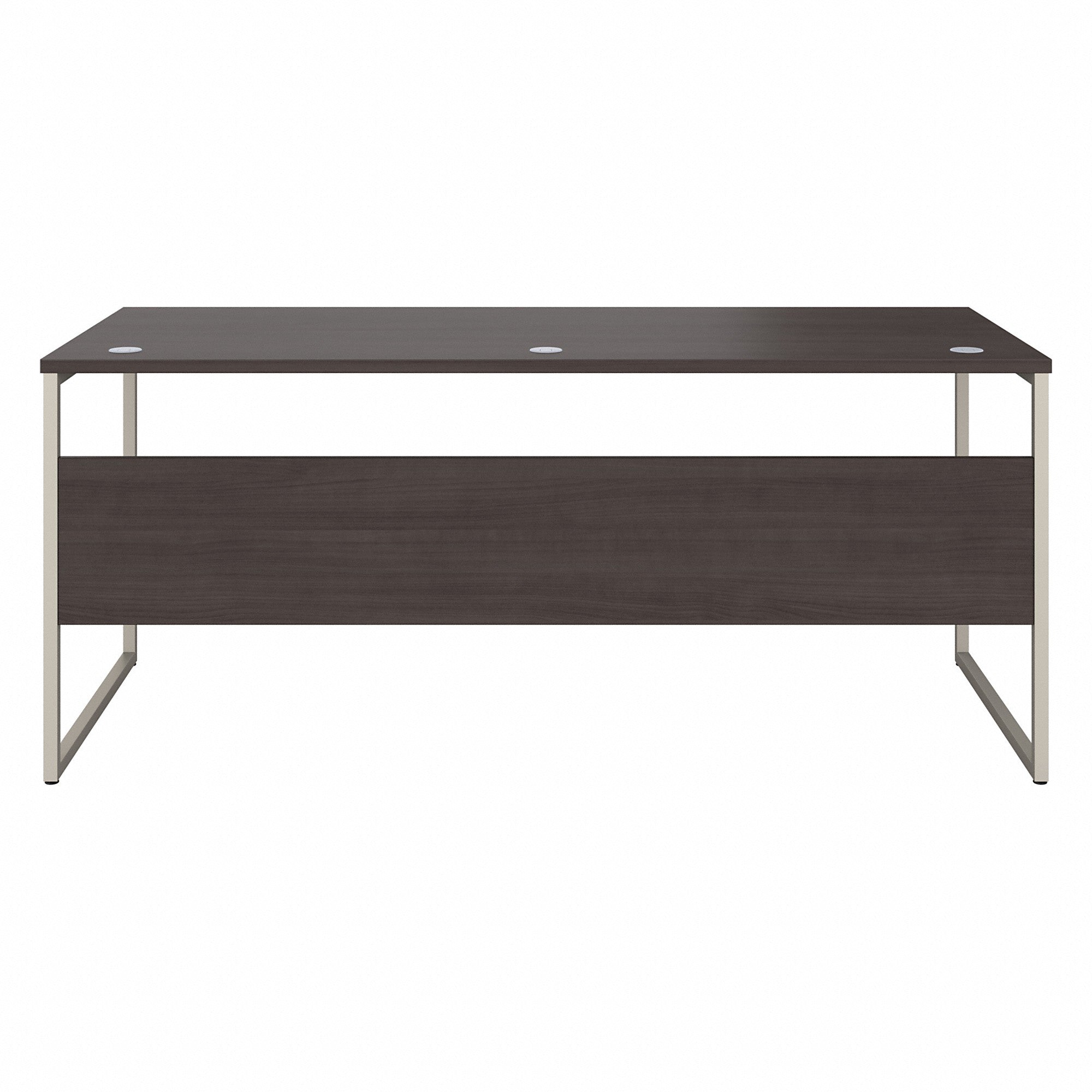 Bush Business Furniture Hybrid 72W x 30D Computer Table Desk with Metal Legs