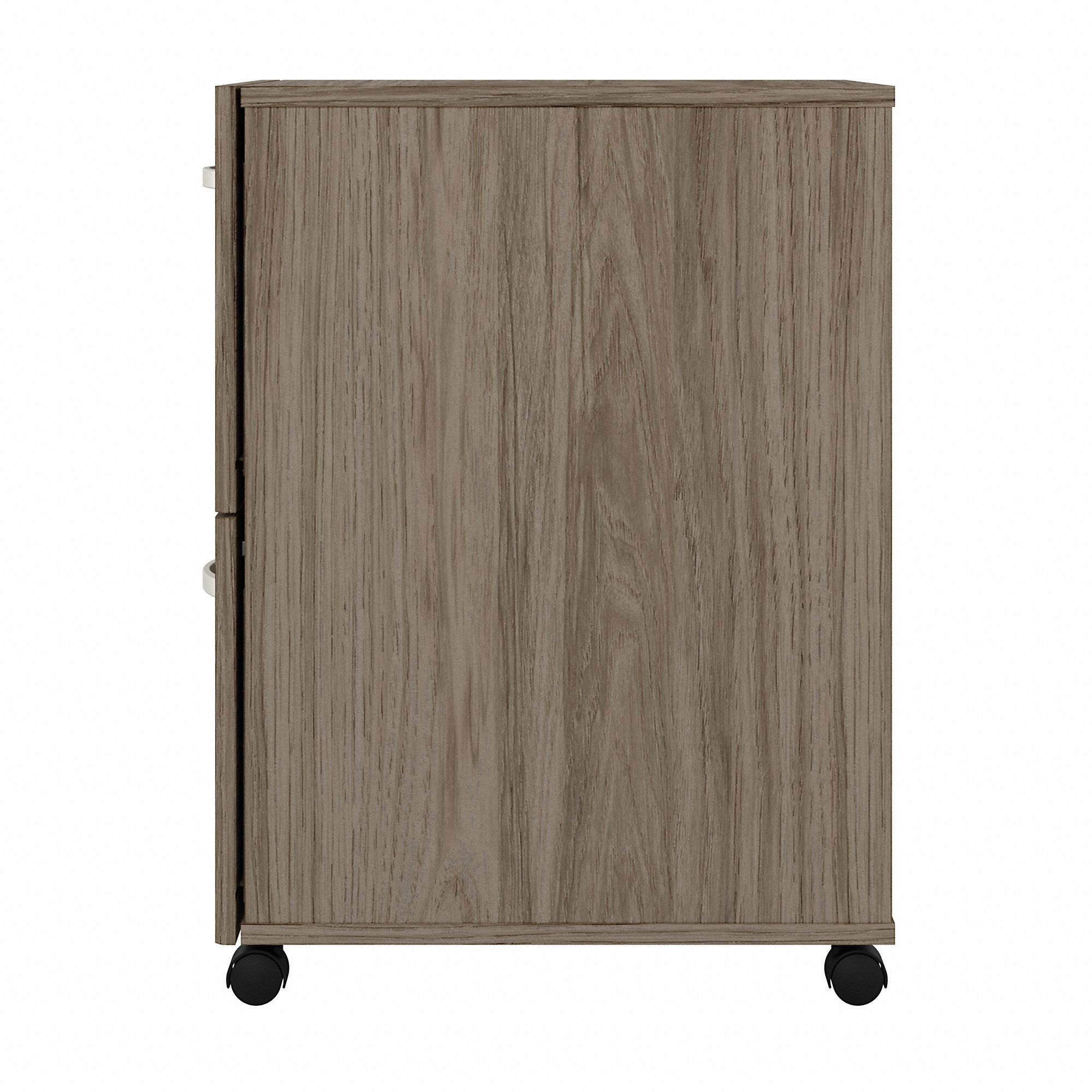 Bush Business Furniture Hybrid 2 Drawer Mobile File Cabinet - Assembled