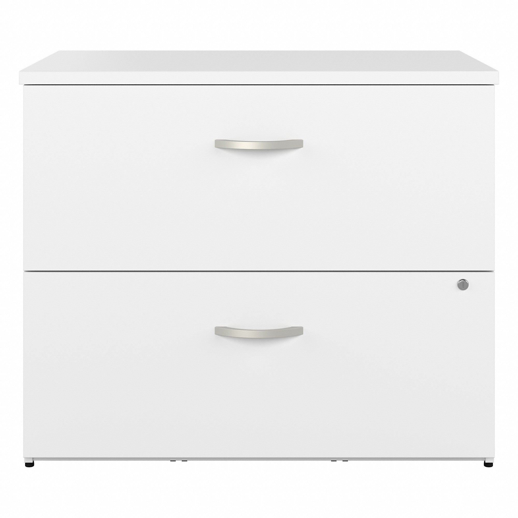 Bush Business Furniture Hybrid 2 Drawer Lateral File Cabinet - Assembled