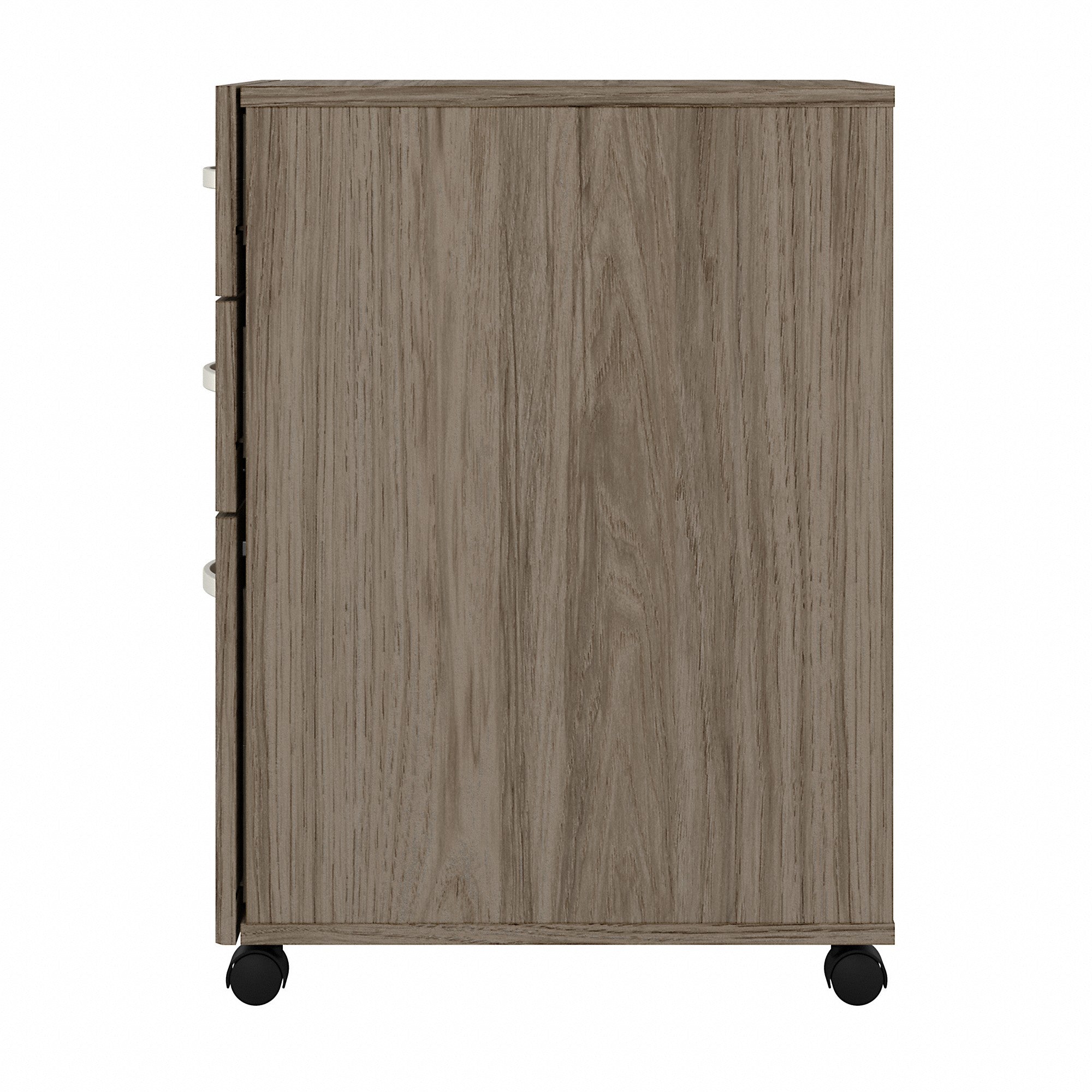 Bush Business Furniture Hybrid 3 Drawer Mobile File Cabinet - Assembled