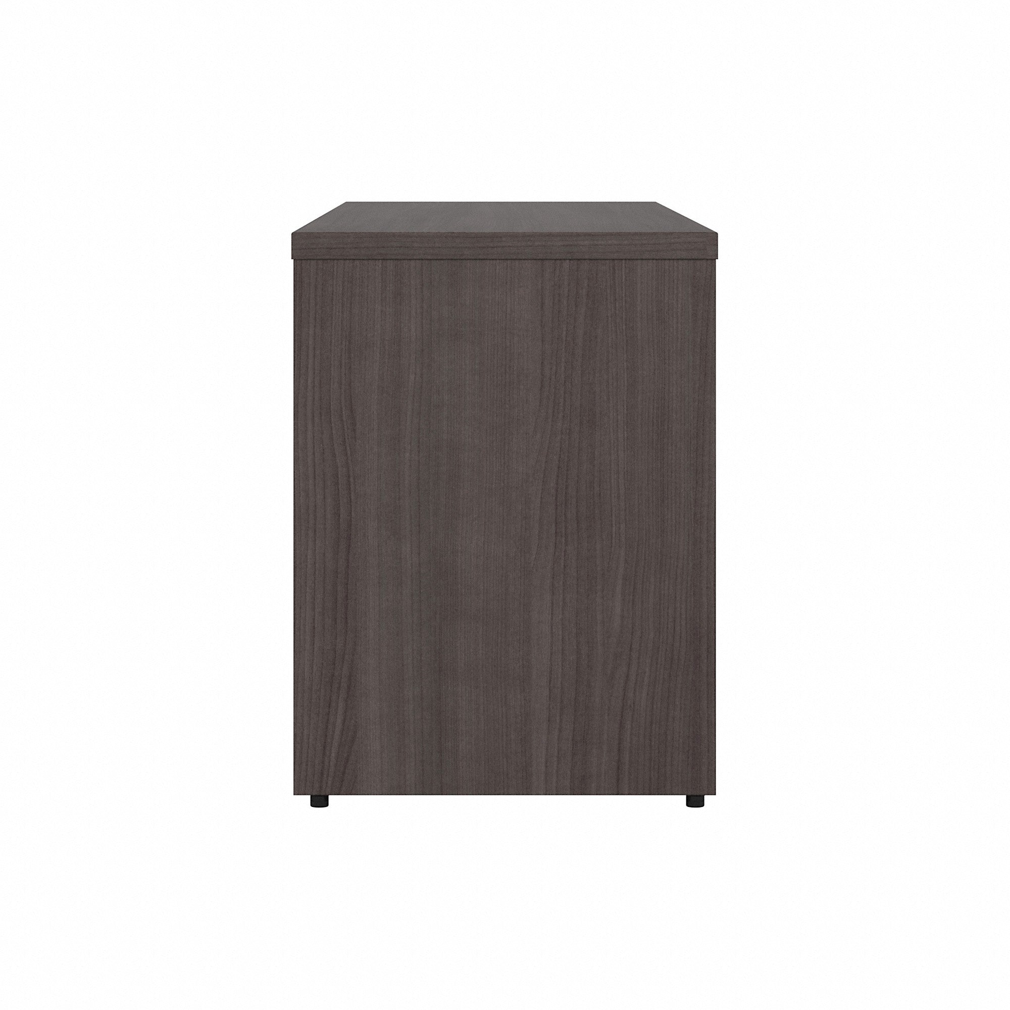 Bush Business Furniture Hybrid Low Storage Cabinet with Doors and Shelves