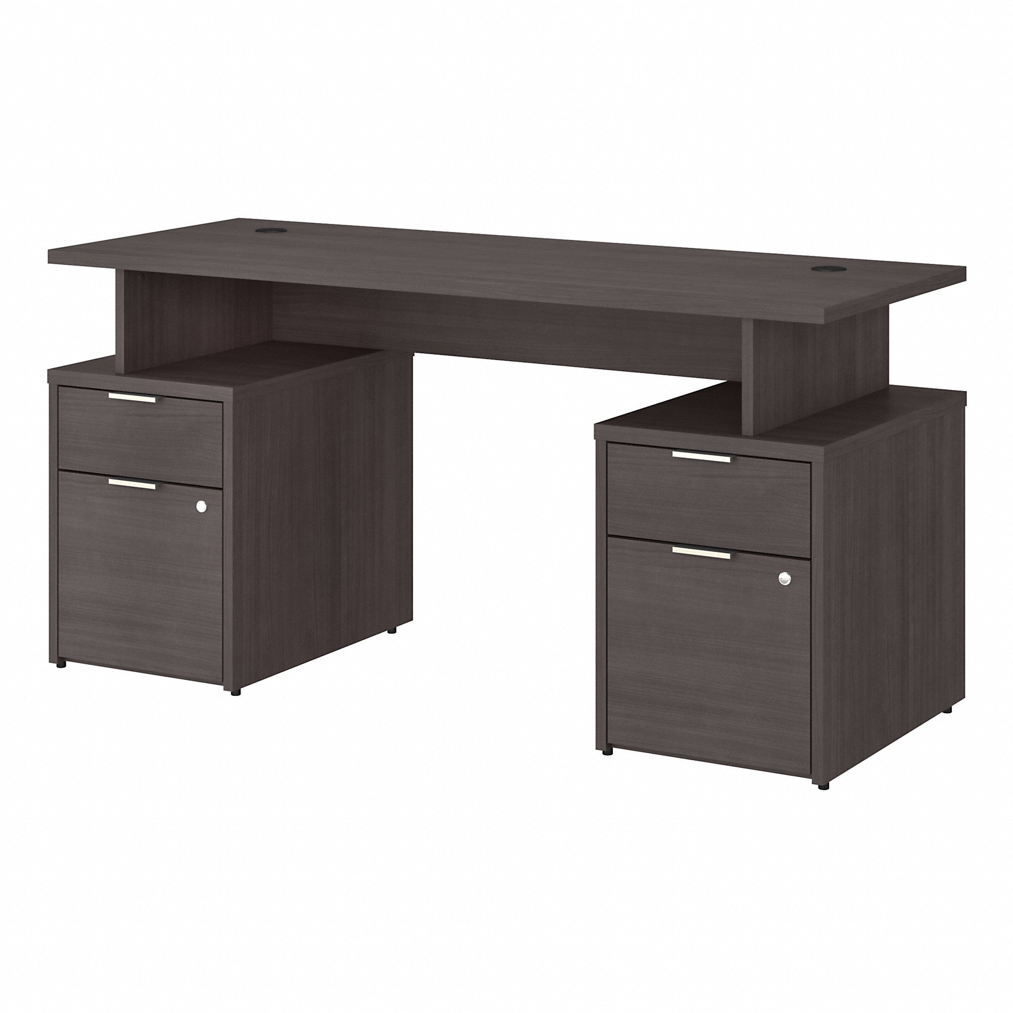 Bush Business Furniture Jamestown 60W Desk with 4 Drawers