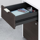 Bush Business Furniture Jamestown 60W L Shaped Desk with Drawers