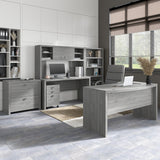 Office by kathy ireland® Echo 5 Shelf Bookcase