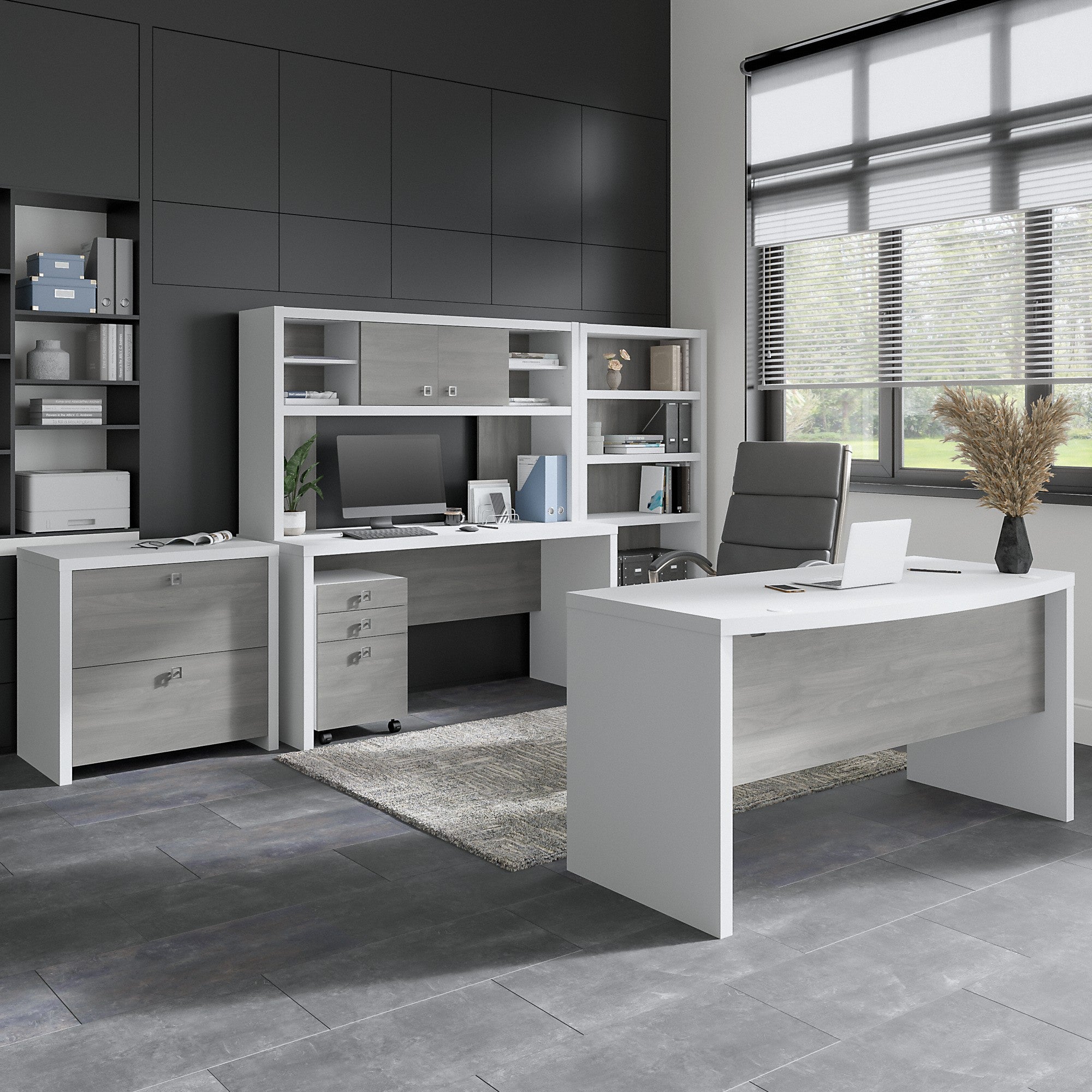 Office by kathy ireland® Echo 60W Credenza Desk