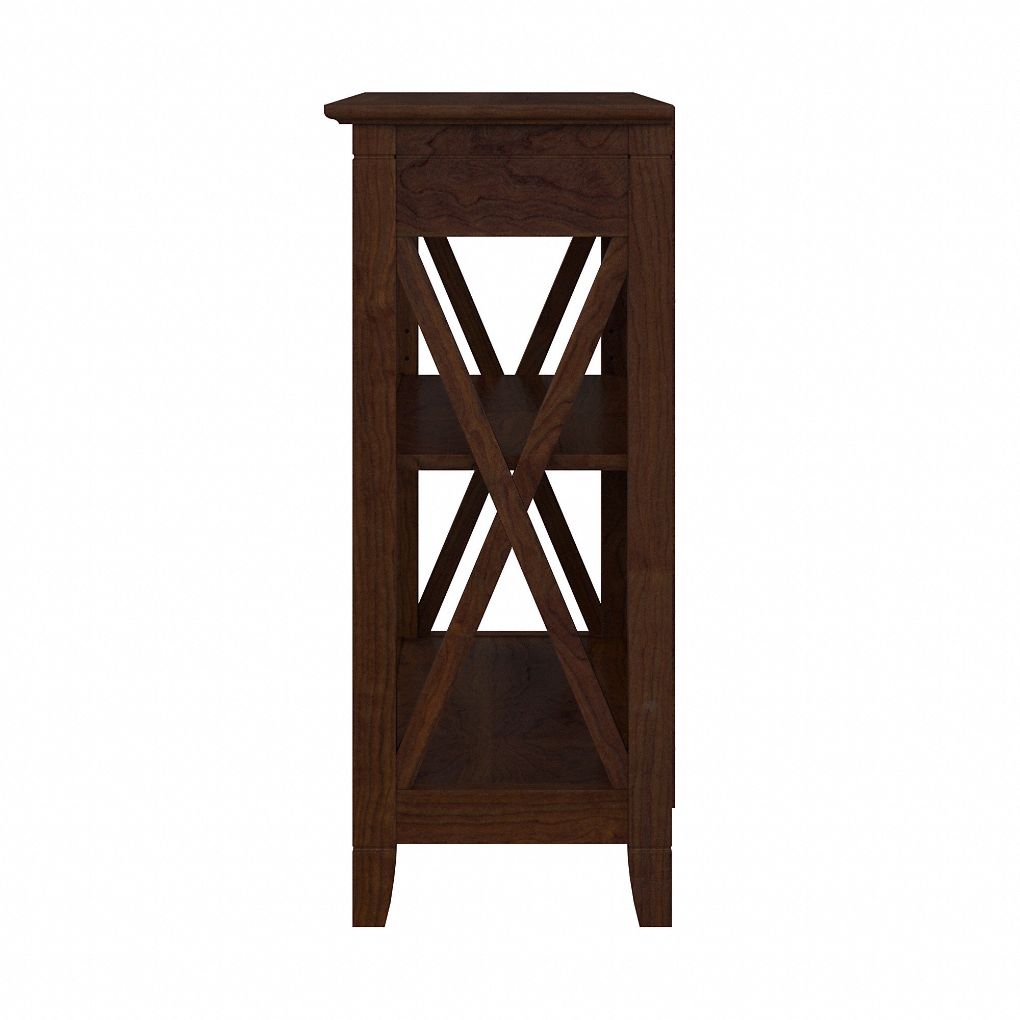 Bush Furniture Key West Small 2 Shelf Bookcase