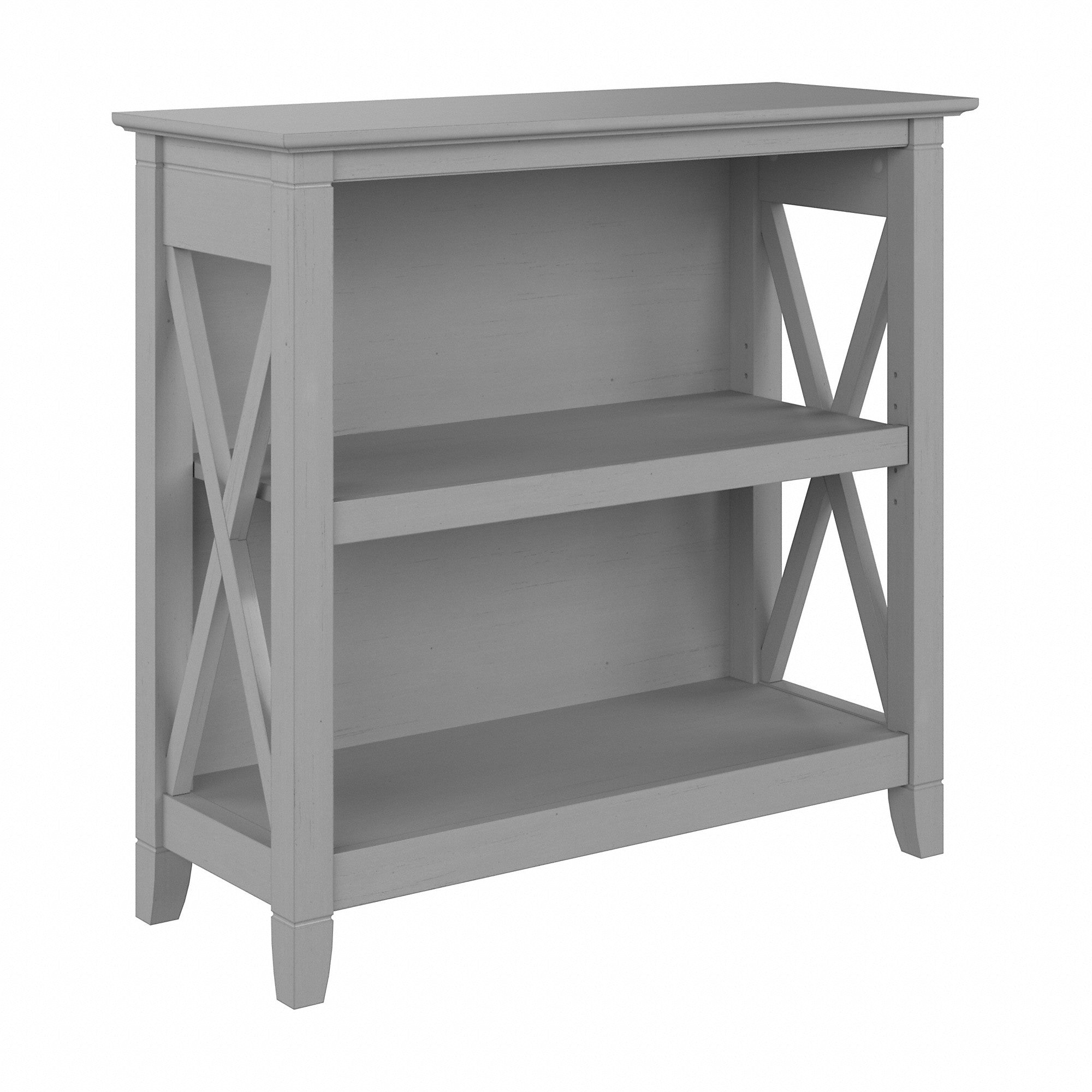 Bush Furniture Key West Small 2 Shelf Bookcase