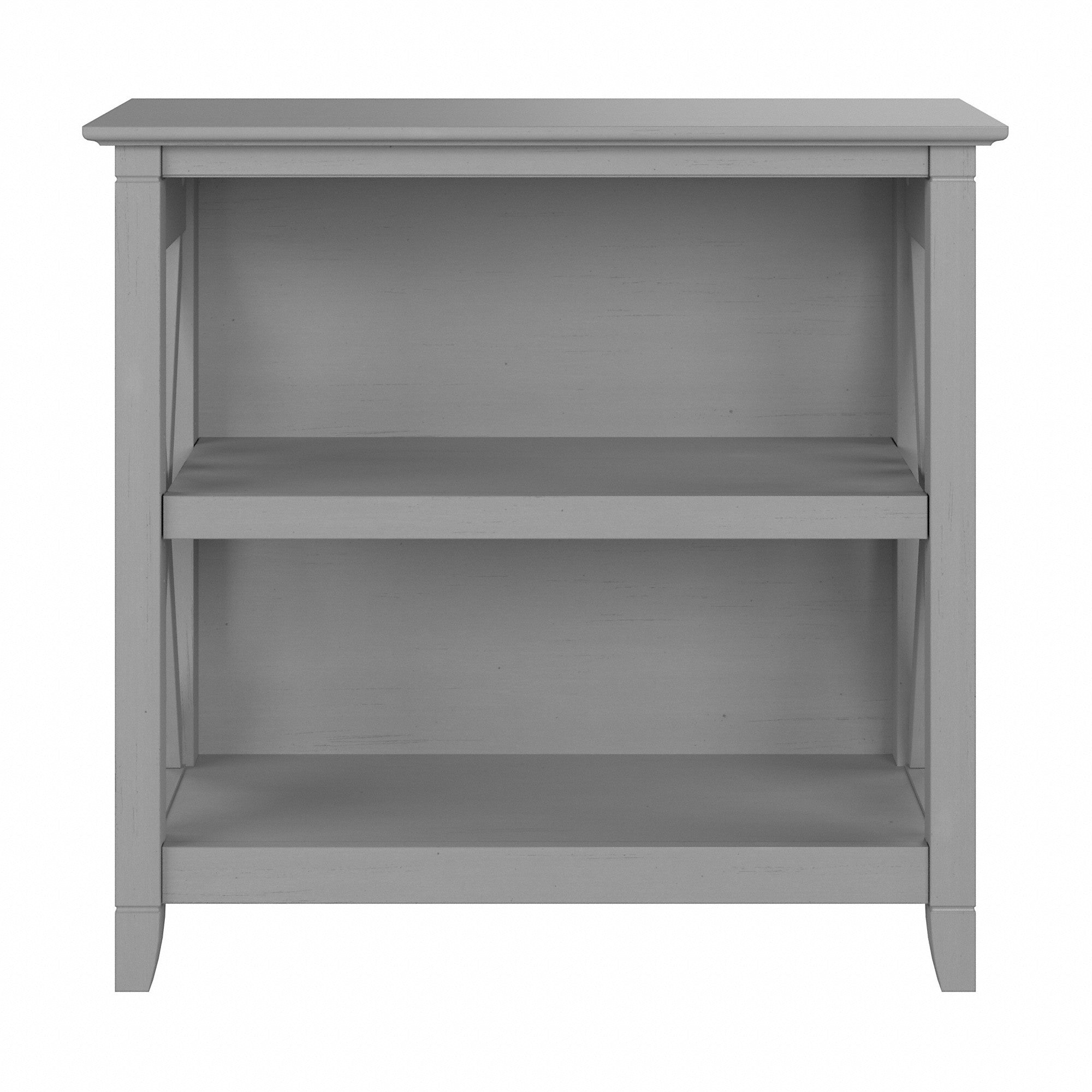 Bush Furniture Key West Small 2 Shelf Bookcase