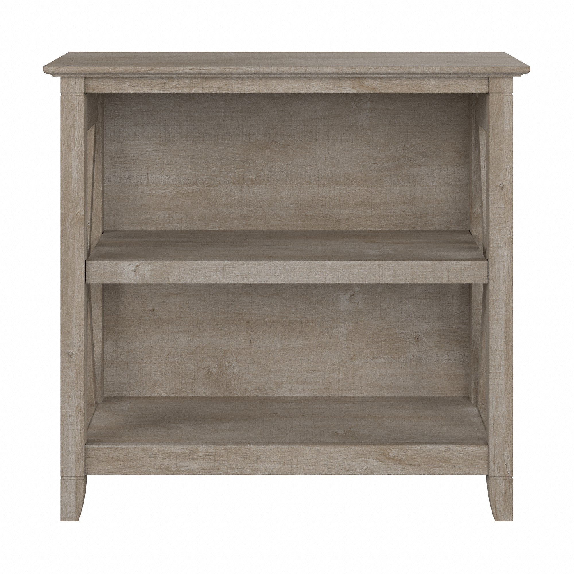 Bush Furniture Key West Small 2 Shelf Bookcase